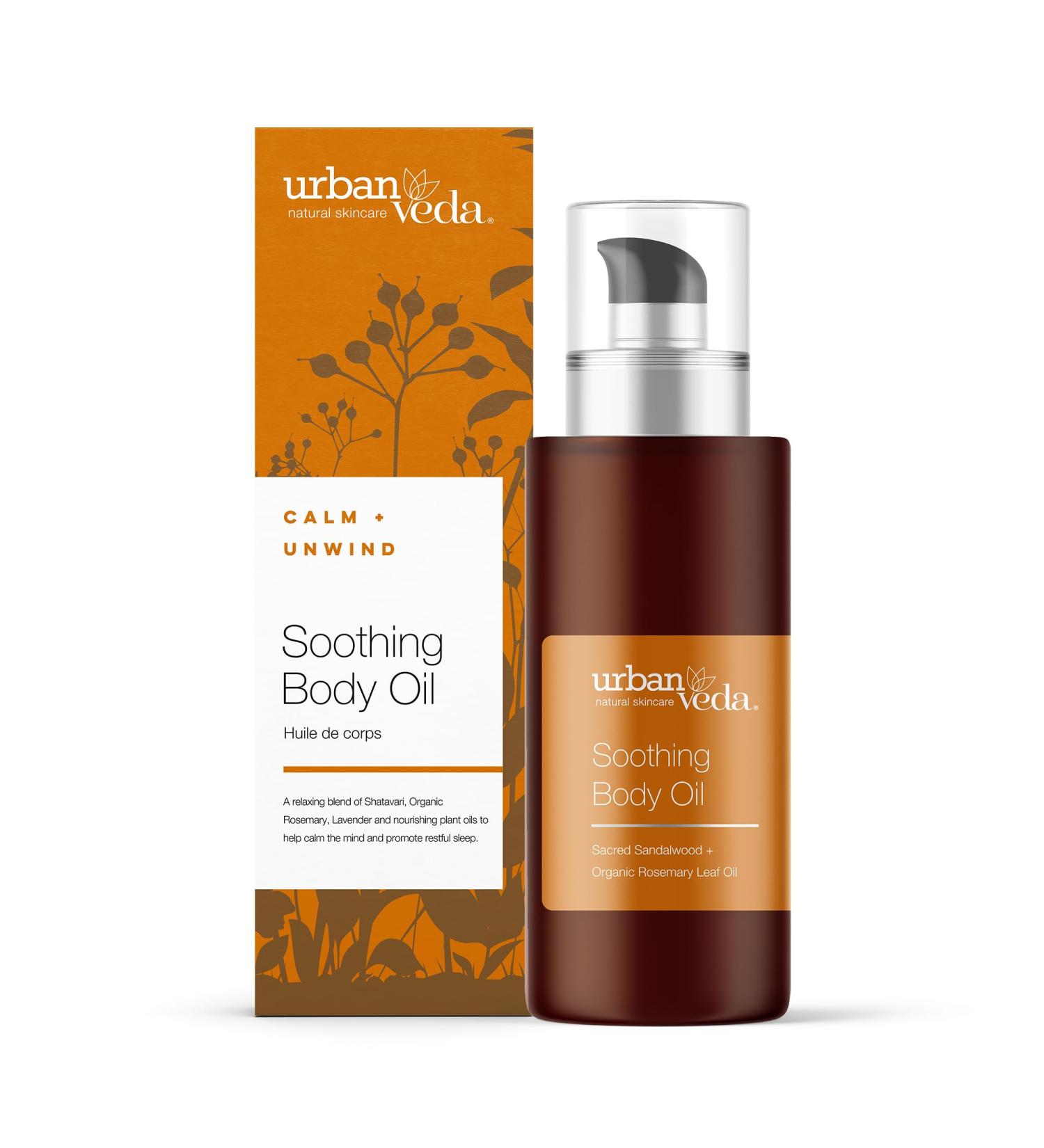 Urban Veda Soothing Body Oil | Nourishing & Hydrating | International Shipping Available - Buy Online on GoSupps.com