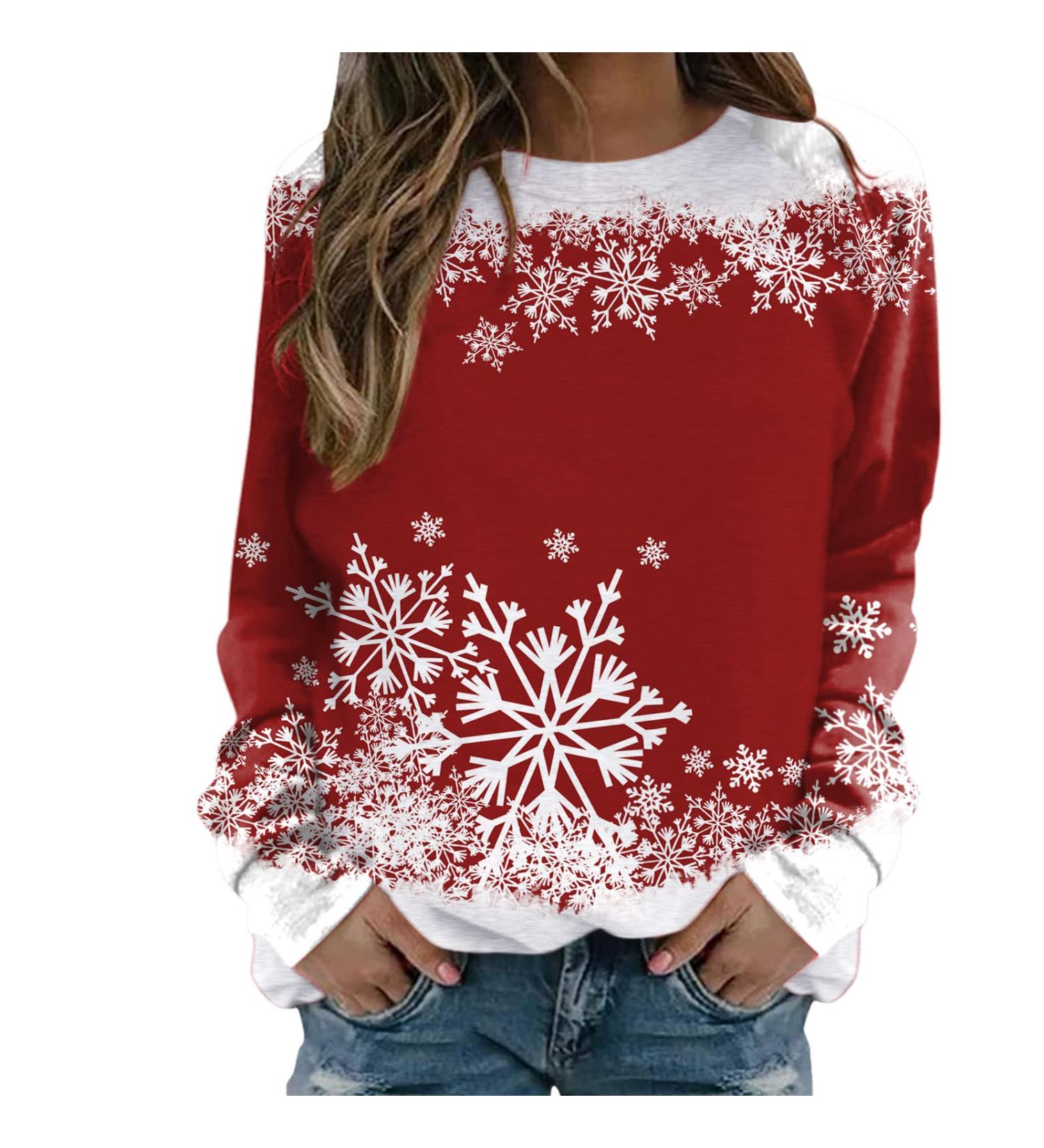 Buy Genetic Women's 3D Print Sweater & Sweatshirt - Long Sleeve Casual Blouse for Autumn & Winter | International Shipping Available - Buy Online on GoSupps.com