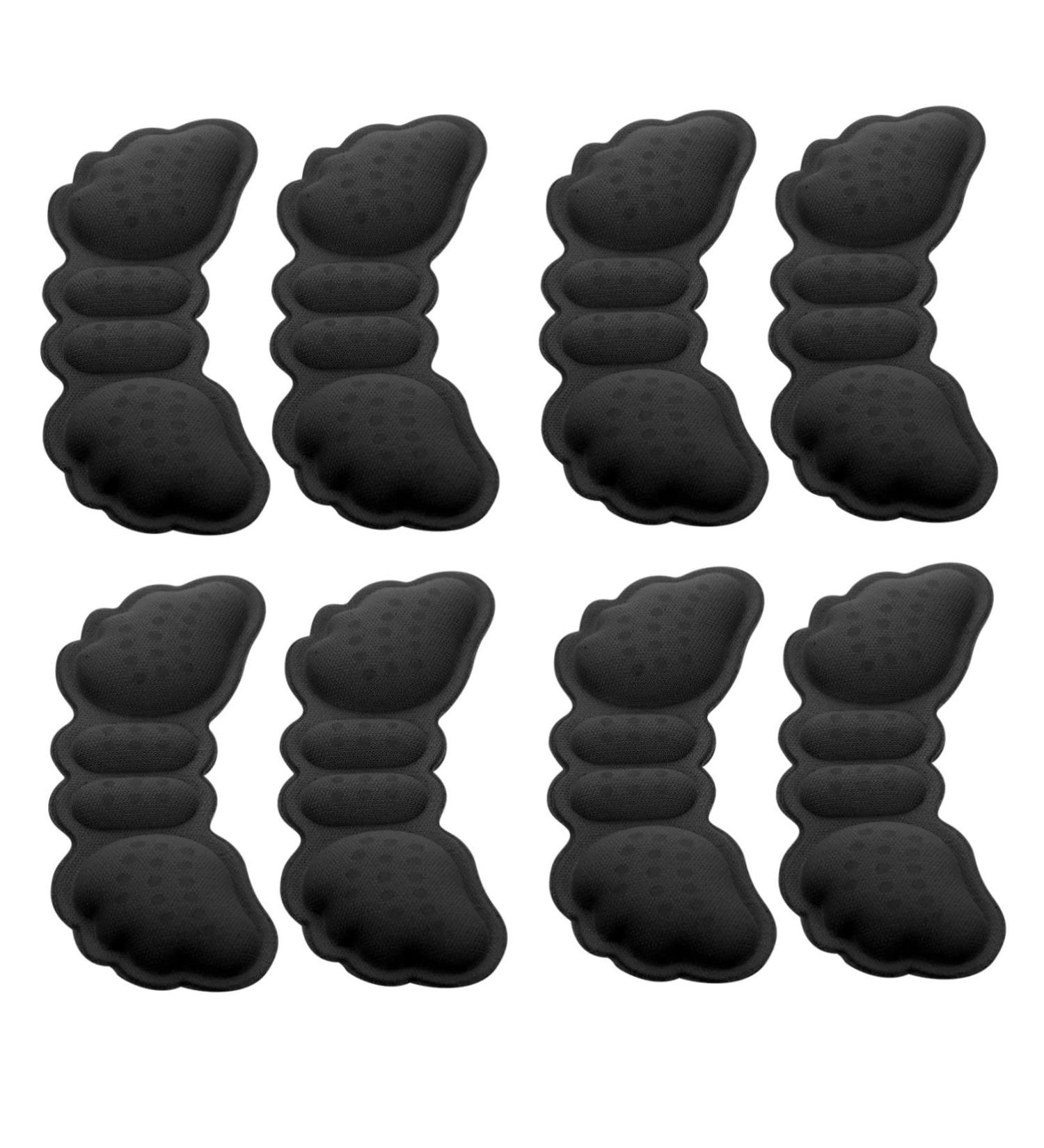 FOMIYES 5 Pairs Sponge Heel Pads - Comfortable Shoe Cushions & Stickers for All-Day Comfort | High Black Foot Pads (9x3x0.3cm) - Perfect Shoe Accessory - Buy Online on GoSupps.com