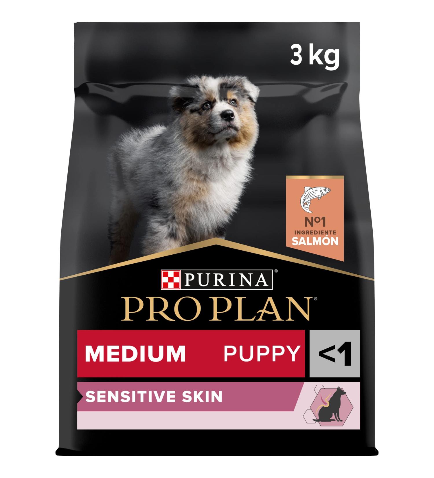 Purina Proplan Medium Puppy Derma cahorro salmon Pack of 1 x 3kg Total 3kg - Buy Online on GoSupps.com