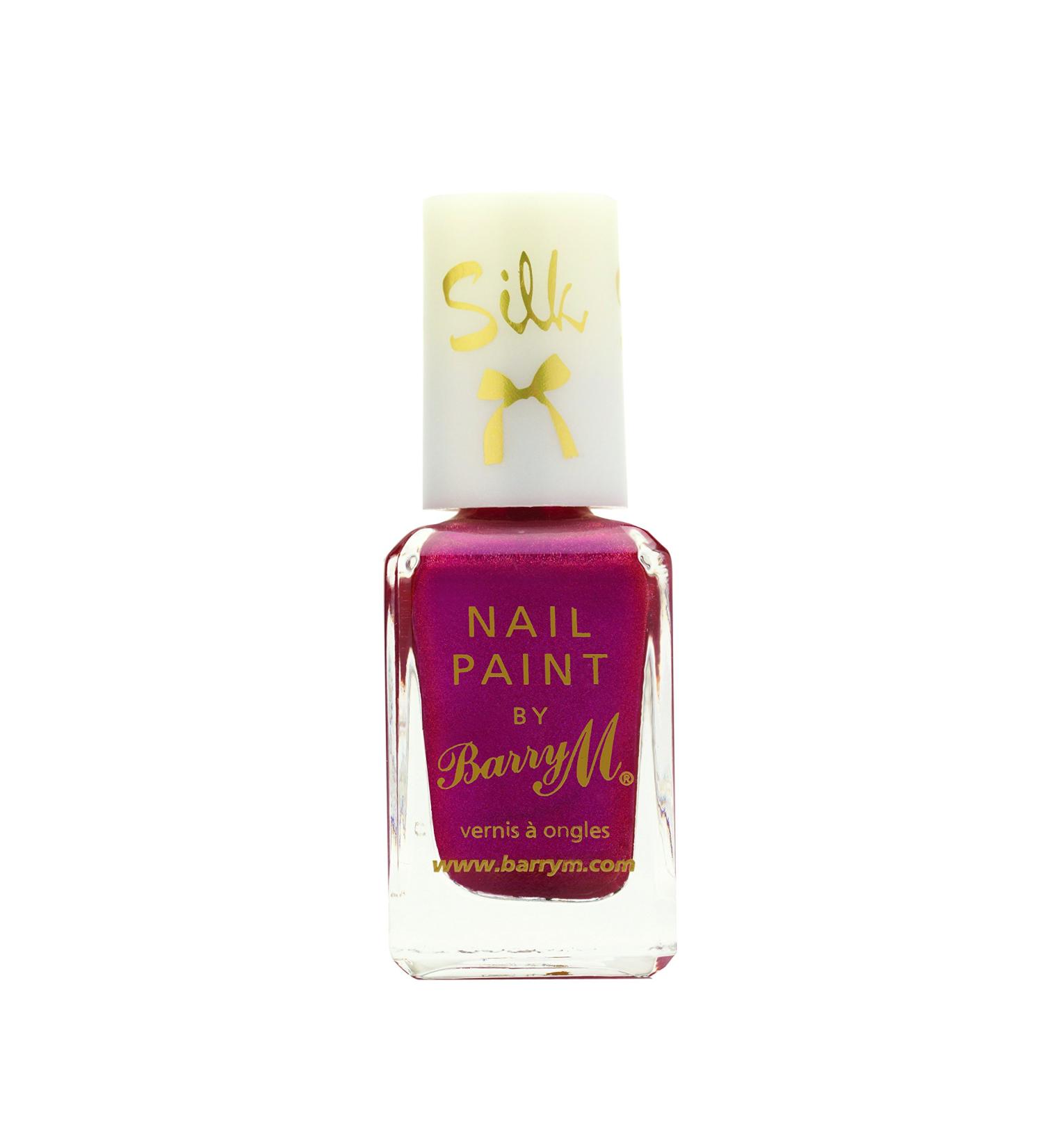 Barry M Cosmetics Silk Nail Paint Poppy