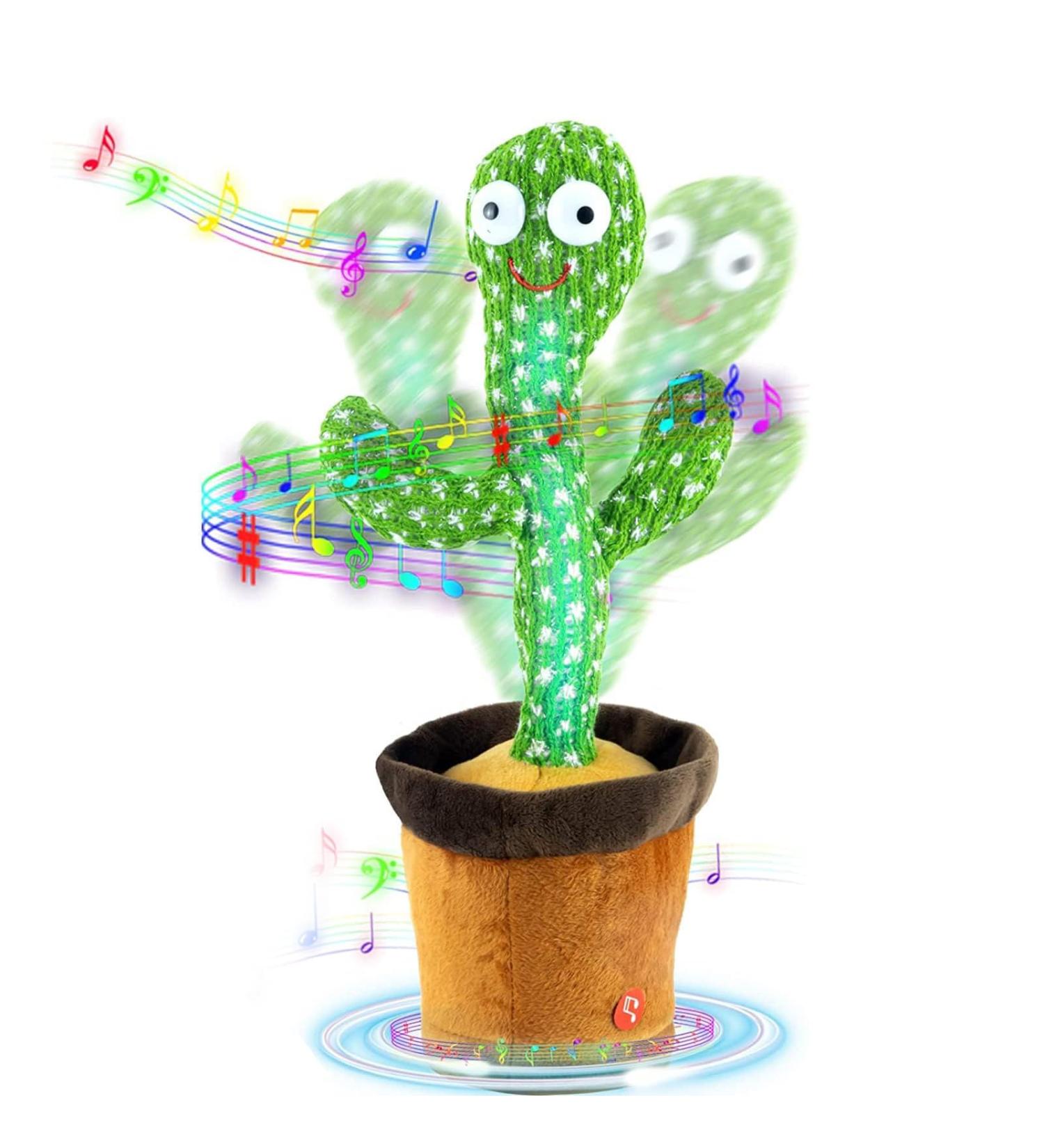 Cactus Toy for Toddlers | Sensory & Interactive Toy for Babies 6M+ | Dancing Singing Talking Lighting | Perfect Birthday Gift for Boys & Girls 1-6 Years old (Color 1) - Buy Online on GoSupps.com