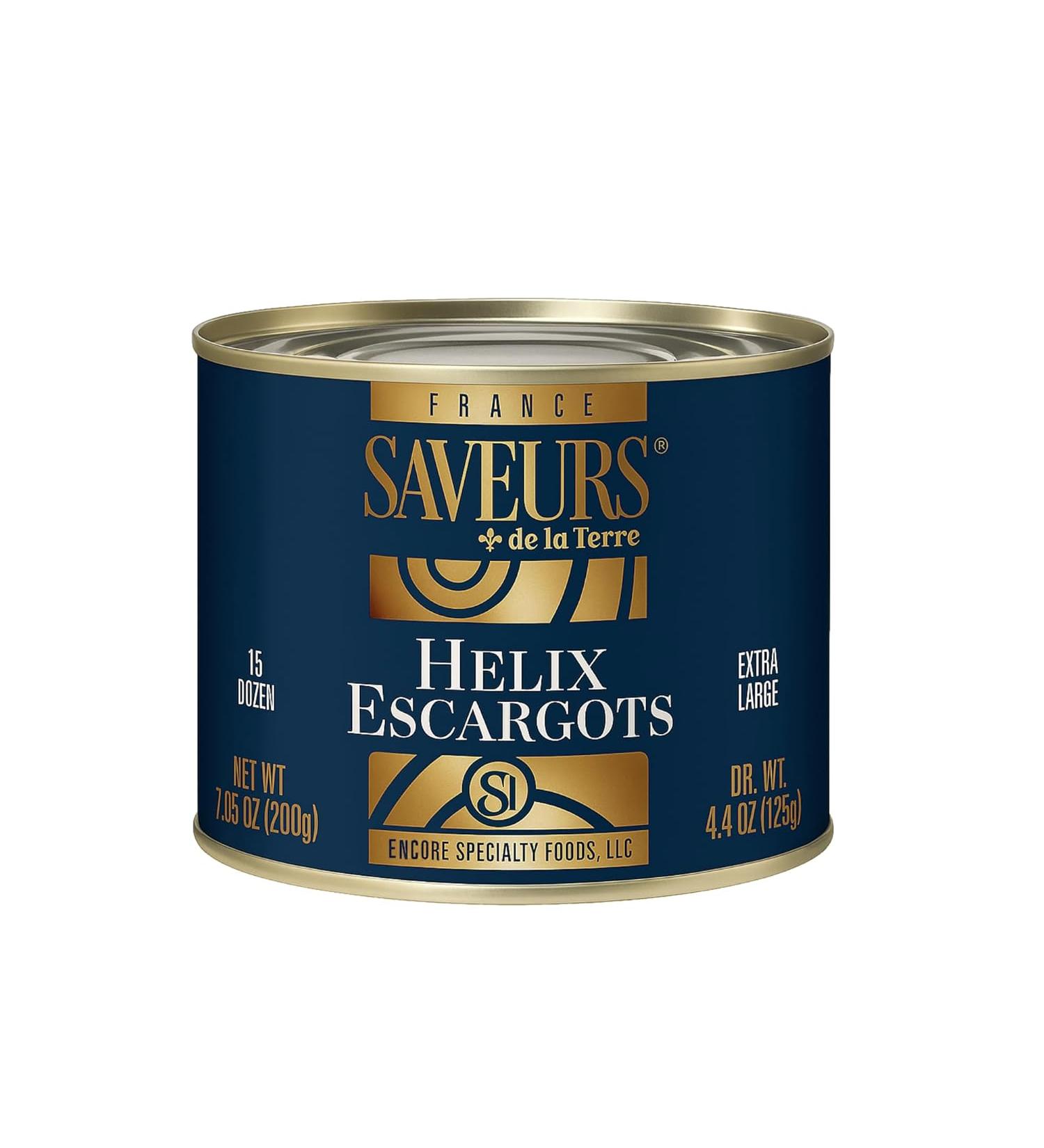 Saveurs Helix Escargot 1.5 Dozen | Net WT 7 oz 7 Ounce XL Pack of 3 - Buy Online on GoSupps.com