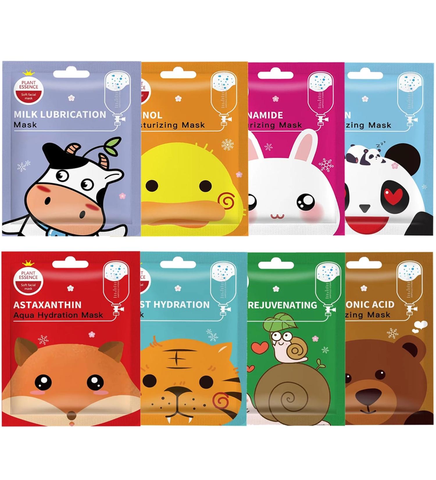 Face Mask Set - Face Masks Skincare - Face Masks Beauty for Hydrating Smoothing Firming - Gift Sets for Women Sale - Sheet Mask Skincare Set - Hydrating Face Mask Skin Care Sets & Kits - Face Care - Buy Online on GoSupps.com