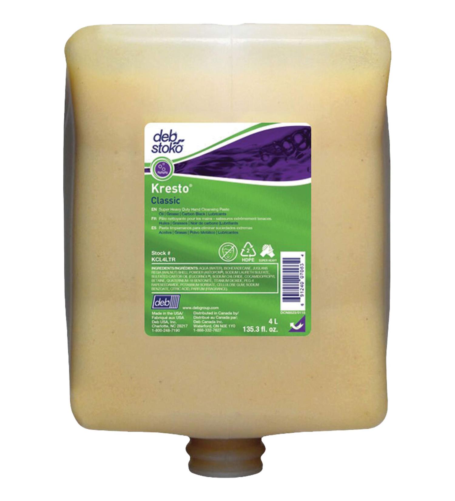 Deb 4 Liter Refill Beige Kresto Scented Hand Cleaner