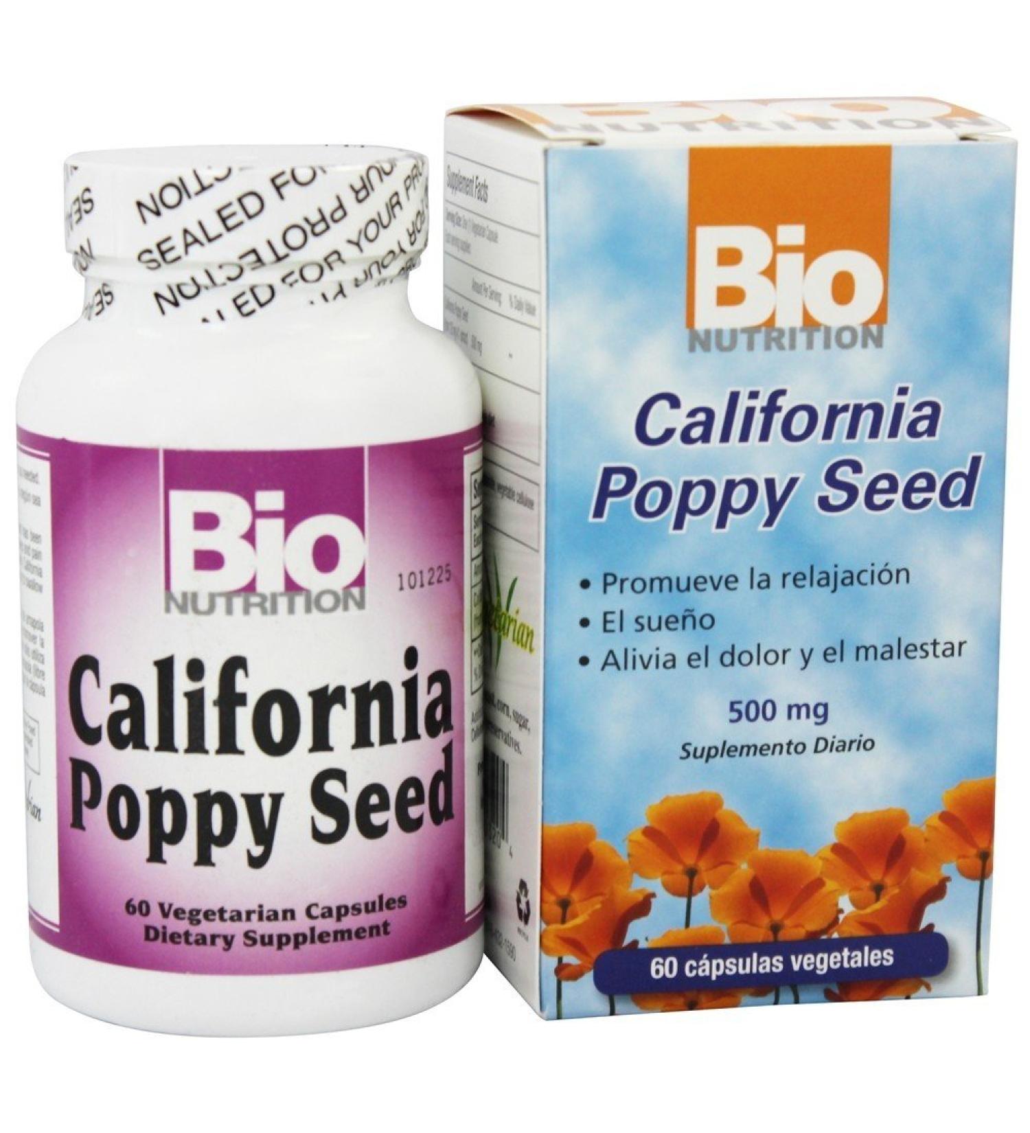 California Poppy: Natural Pain Relief Supplement - 100% Organic | [Brand Name] - Buy Online on GoSupps.com