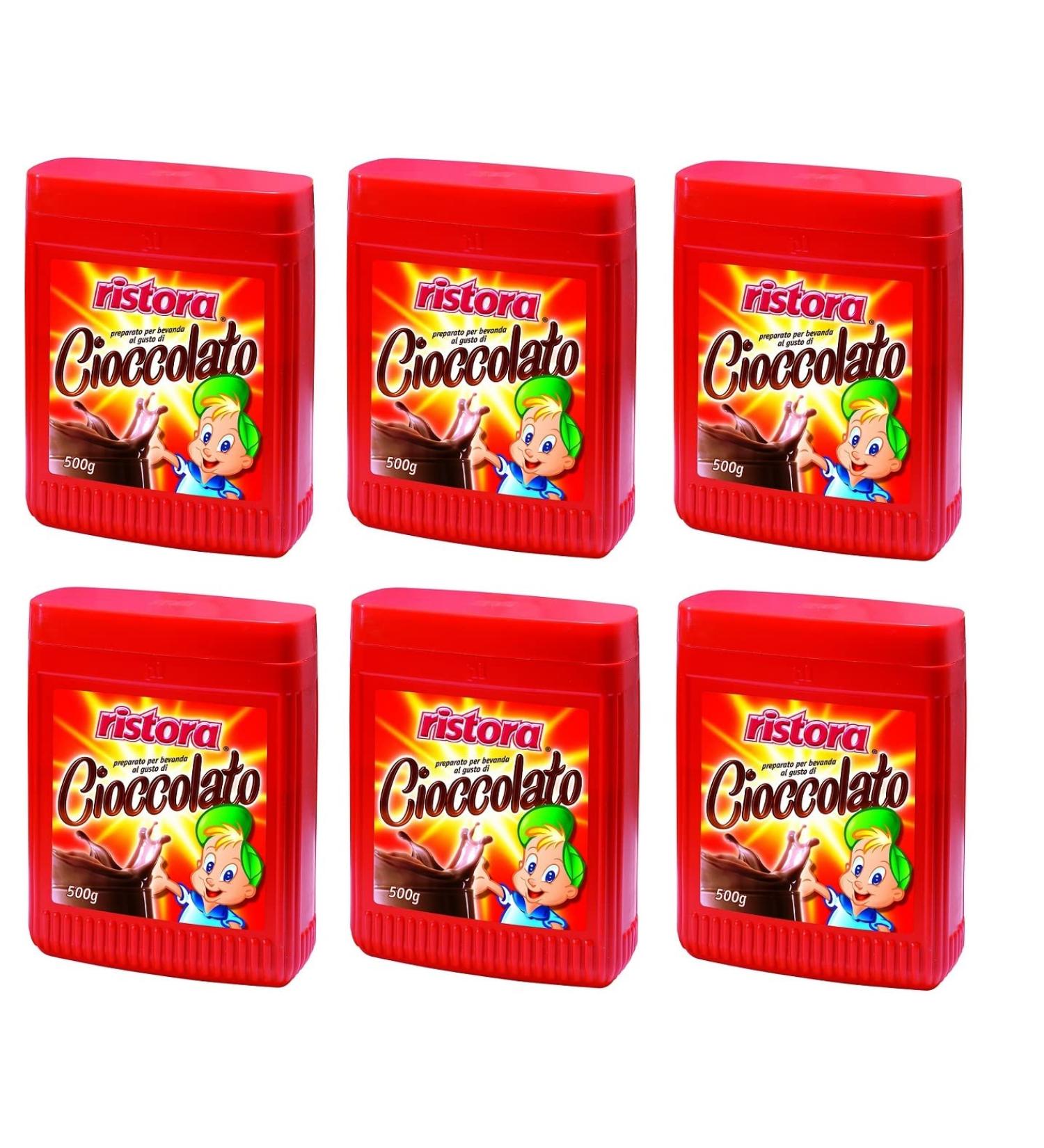 Ristora Ristora Cioccolato Chocolate Flavoured Drinks Box of 6 x 500 g