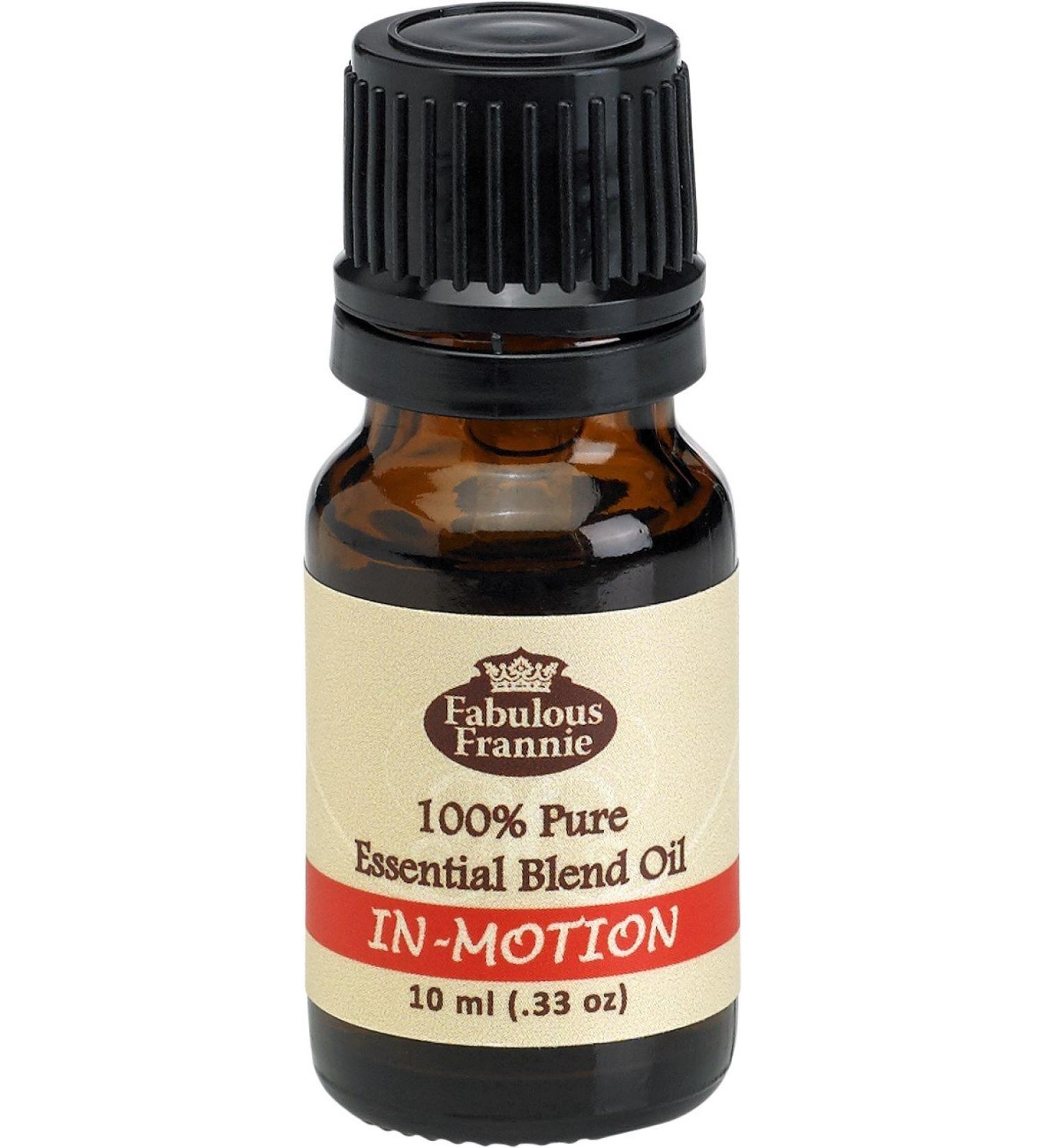 Fabulous Frannie in-Motion Pure Essential Oil Blend 10mL Made with Lavender Lemon Peppermint Ginger and Anise 10ml