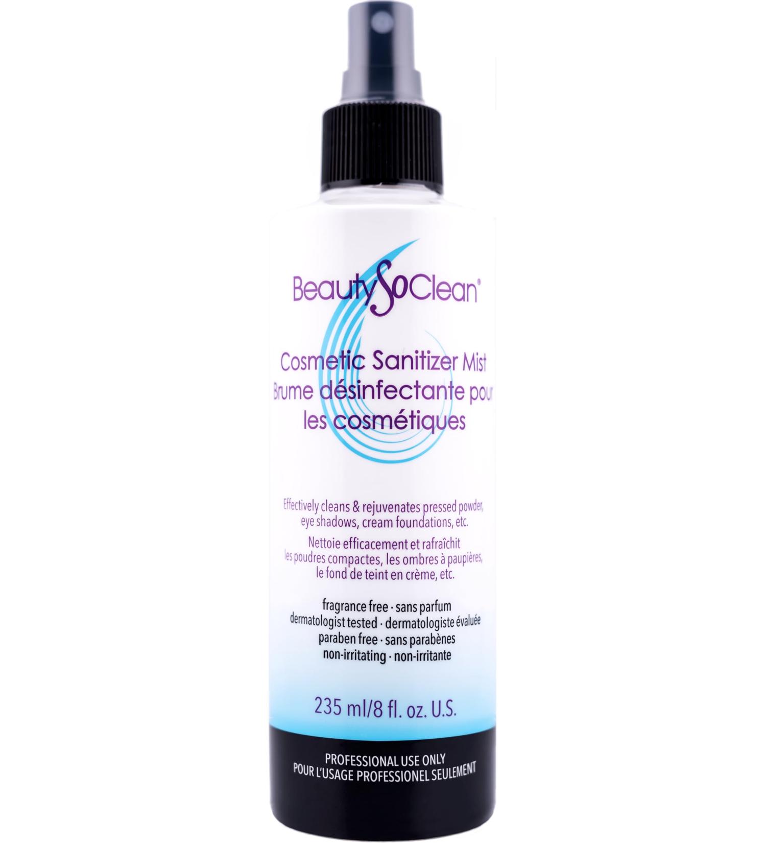 Buy Cosmetic Sanitizer Mist - 8 oz Makeup Sanitizing Spray for Palettes & Creams Perfect for Blush Bronzer Concealer & Eyeshadow - Shop Worldwide - Buy Online on GoSupps.com