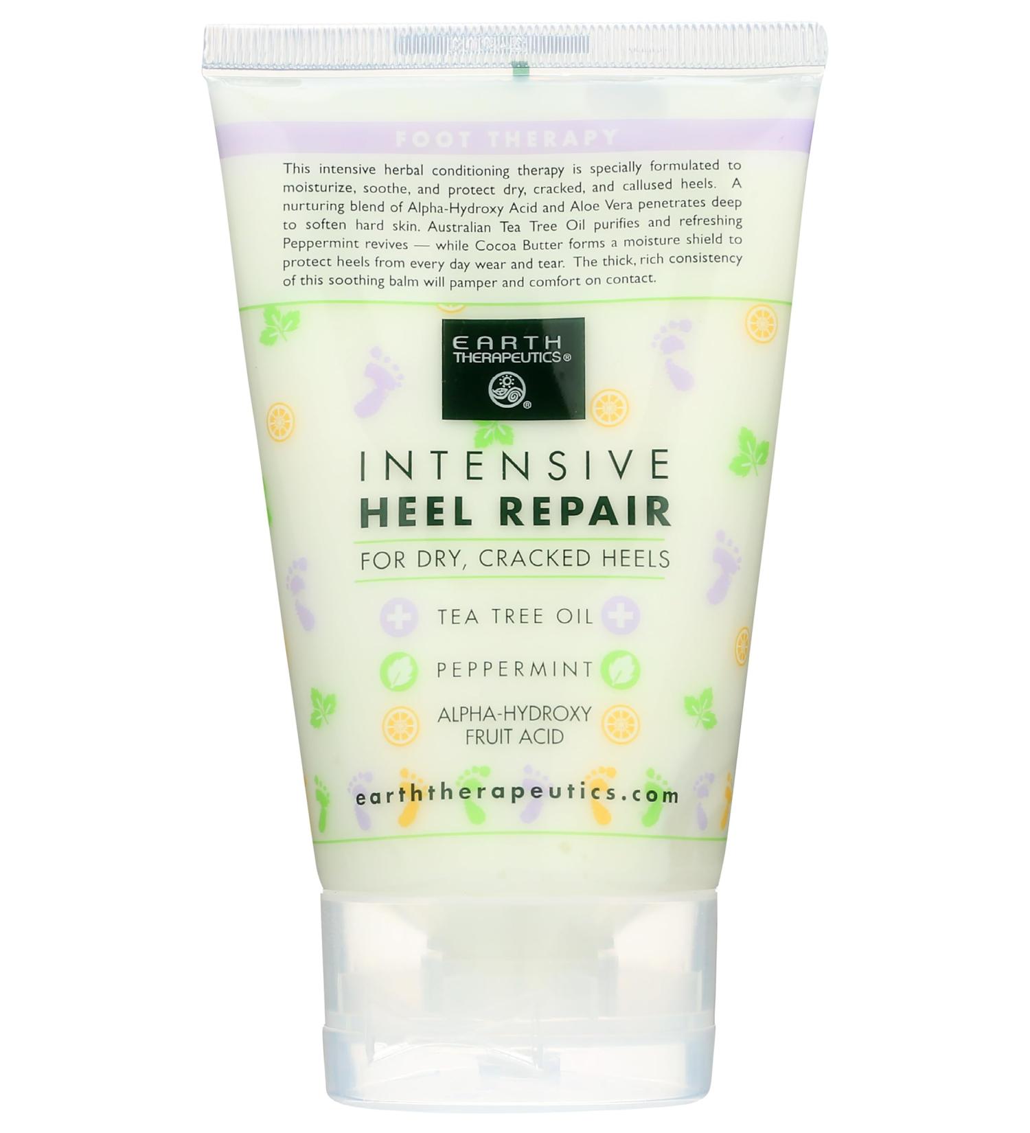 Earth Therapeutics Intensive Heel Repair - 5 oz | Best Foot Care for Dry Cracked Heels | International Shipping - Buy Online on GoSupps.com
