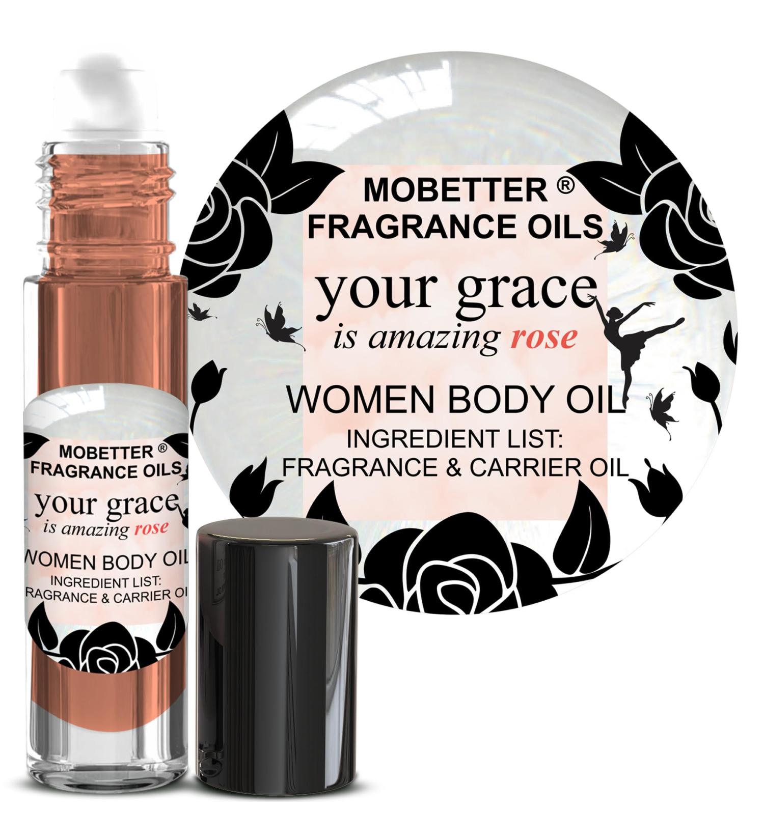 MOBETTER FRAGRANCE OILS Your Grace is Amazing Rose Fragrance Body Oil for Women - Buy Online on GoSupps.com