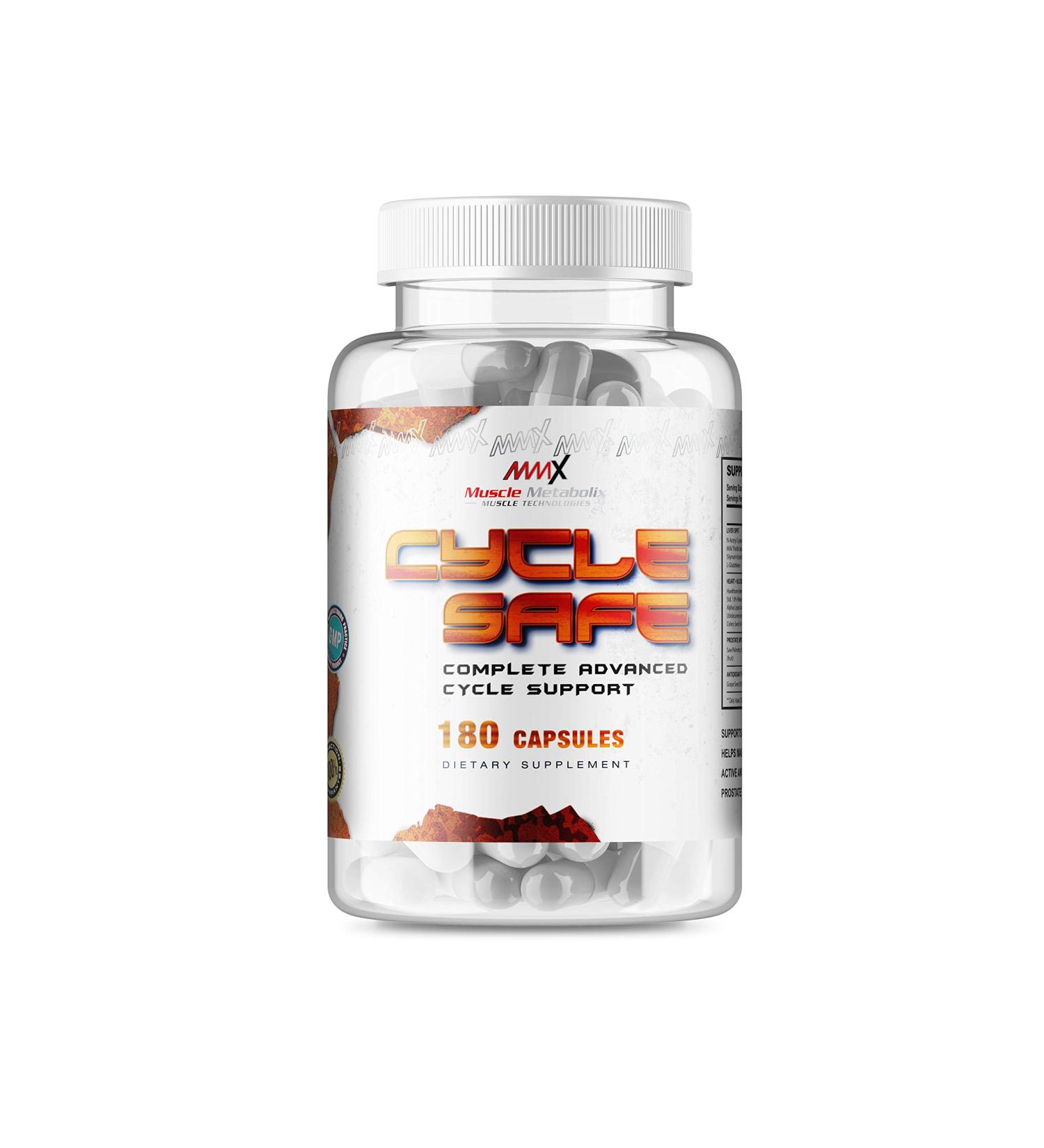 Cycle Safe Liver & Organ Defense | Complete Cycle Support for Men | Prostate & Liver Health | Antioxidant Grape Seed Extract | 180 Capsules - Buy Online on GoSupps.com