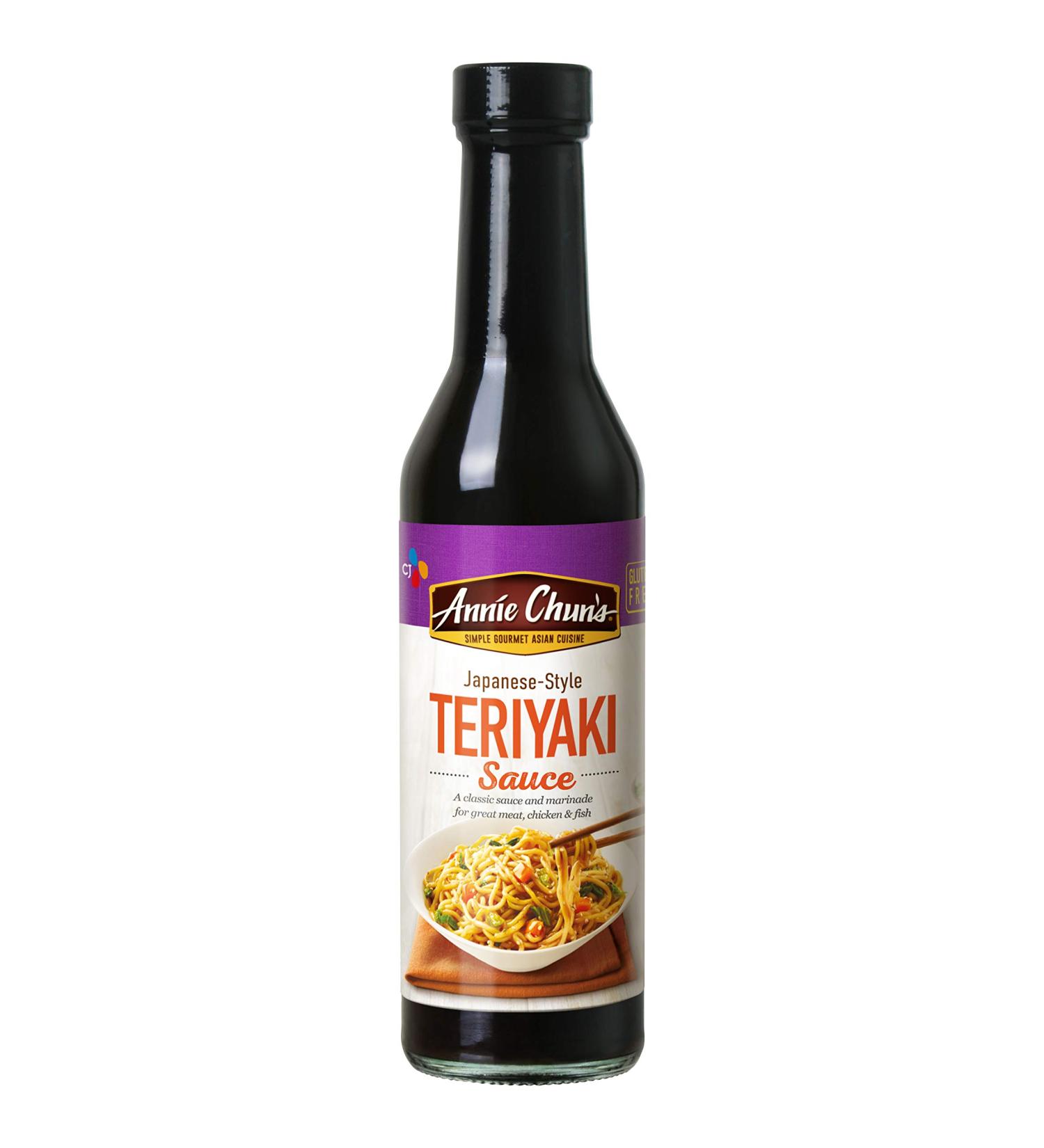 Annie Chun's Japanese Style Teriyaki Sauce - Non GMO, Vegan, Gluten Free - 10.2 Oz (Pack of 6) - Buy Online on GoSupps.com
