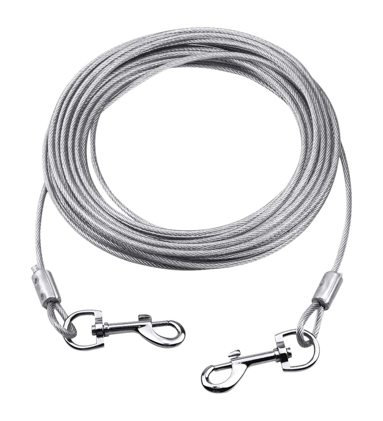 Durable Dog Leash for Big Dogs | Tie-Out Linen & Cables for Small Medium & Large Breeds - Shop Now! - Buy Online on GoSupps.com