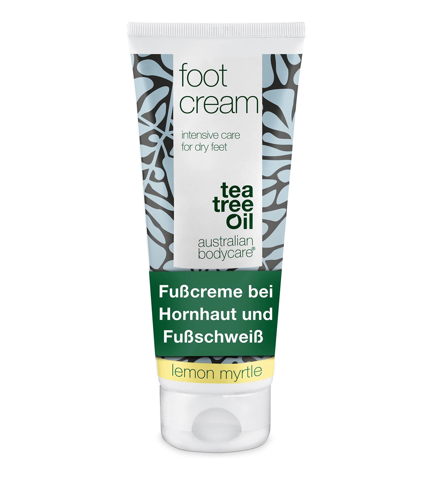 Foot Cream with 10% Urea - Australian Bodycare Tea Tree Oil & Lemon Myrtle - Unisex 100ml - Best for Foot Sweat & Corns - Buy Online on GoSupps.com