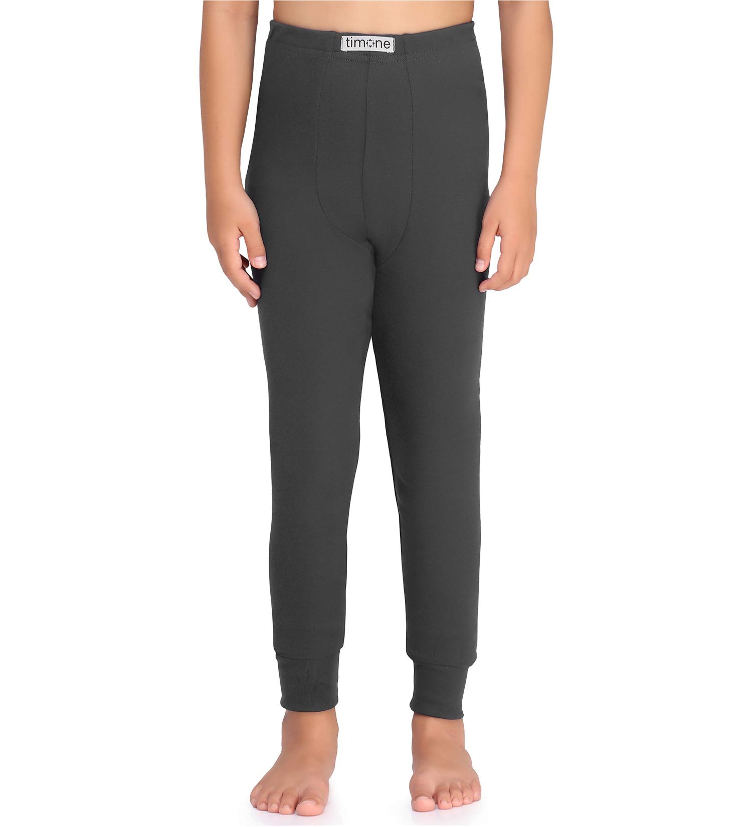Timone Boys Long Johns TI30-128 | Comfortable Graphite Thermal Underwear for International Shipping - Buy Online on GoSupps.com
