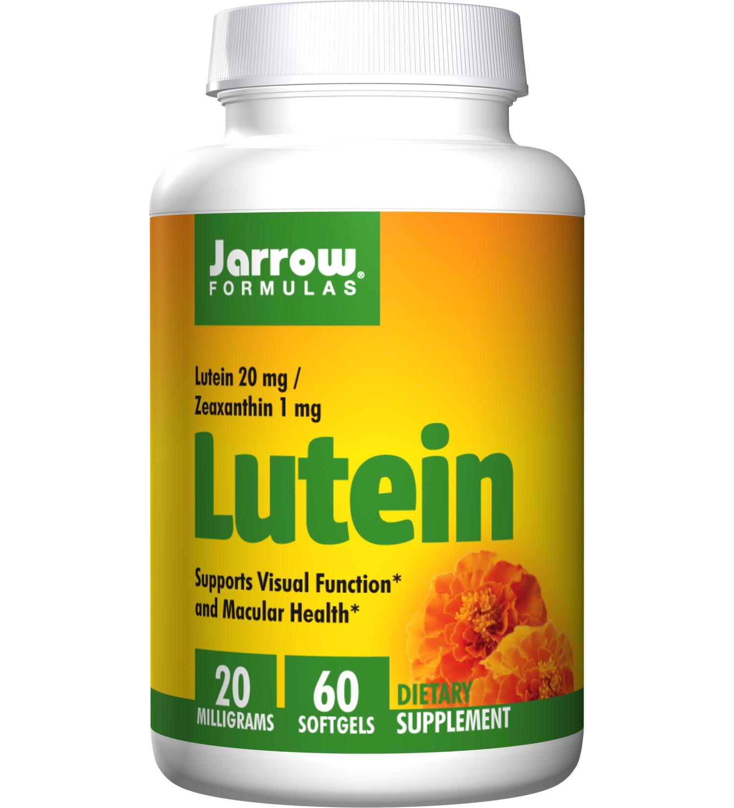 Jarrow Formulas Lutein 20 mg - 60 Softgels
