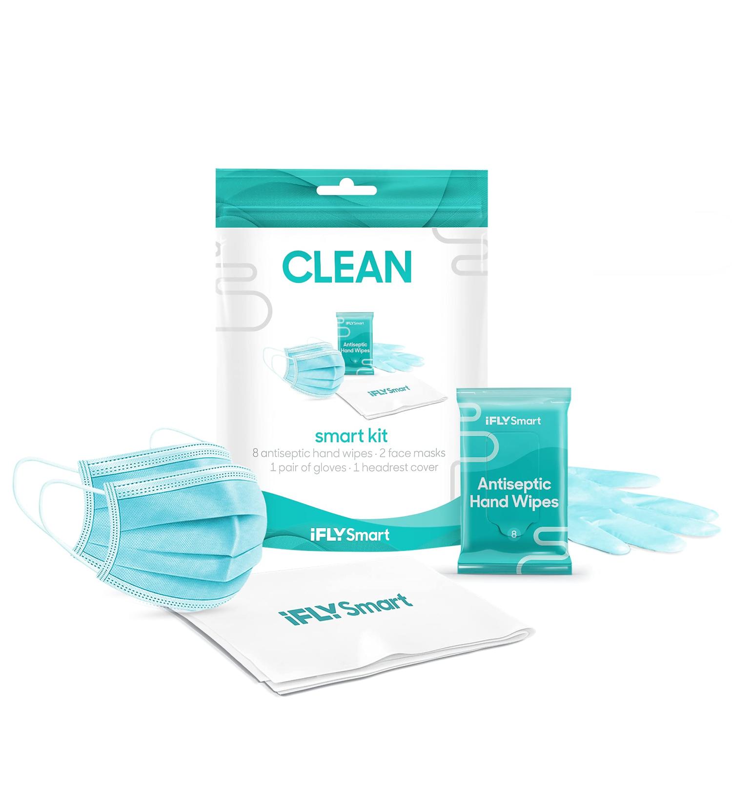IFLY SMART Travel Clean Kit - Essential Travel Hygiene Set | International Shipping Available - Buy Online on GoSupps.com