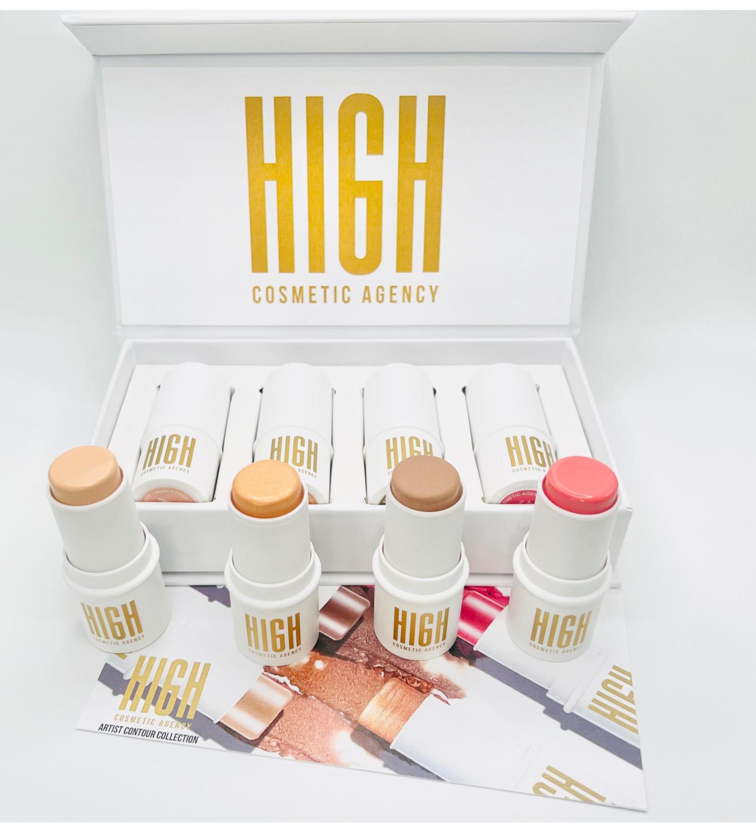 Professional 4 Piece Contour Set - Long Lasting Cruelty Free Makeup Kit | Beauty Creations Crystalline Artist Collection - Buy Online on GoSupps.com