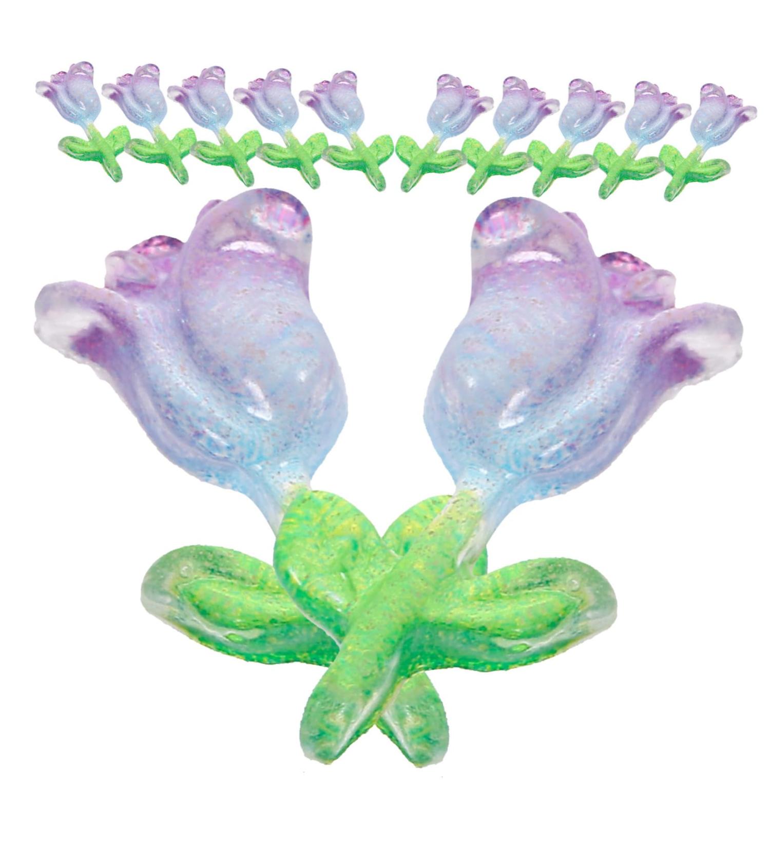 MERRYHAPY Femdophilous flowers luminous manicure Accessories the flowers Bralletesfor Women 0.5x1x0.3cm As Shown - Buy Online on GoSupps.com