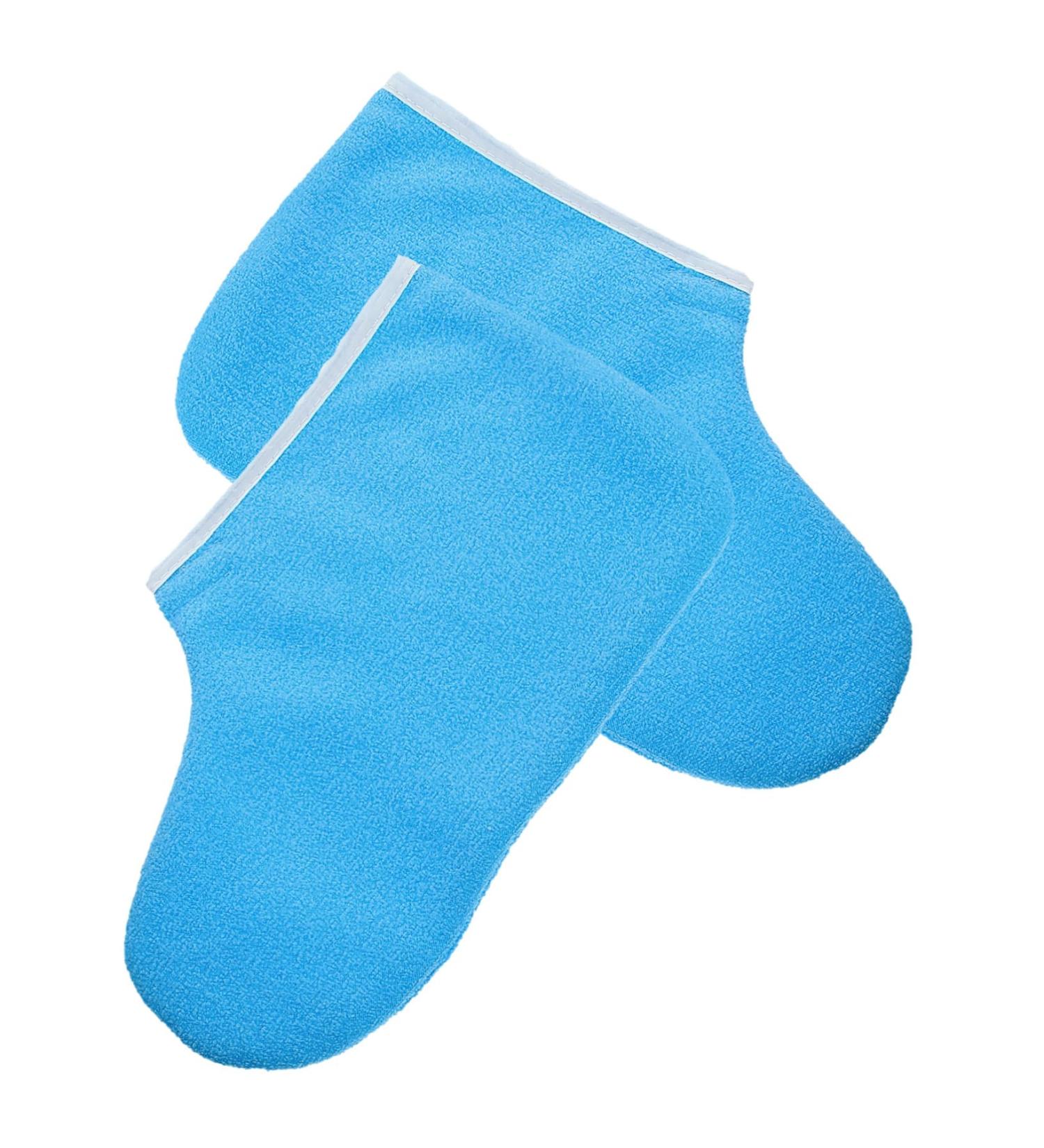 Masque Pieds la Cire de Paraffine pais Isolation Thermique Bleu Blanc Spa Professionnel Spa Soin Pieds - Buy Online on GoSupps.com