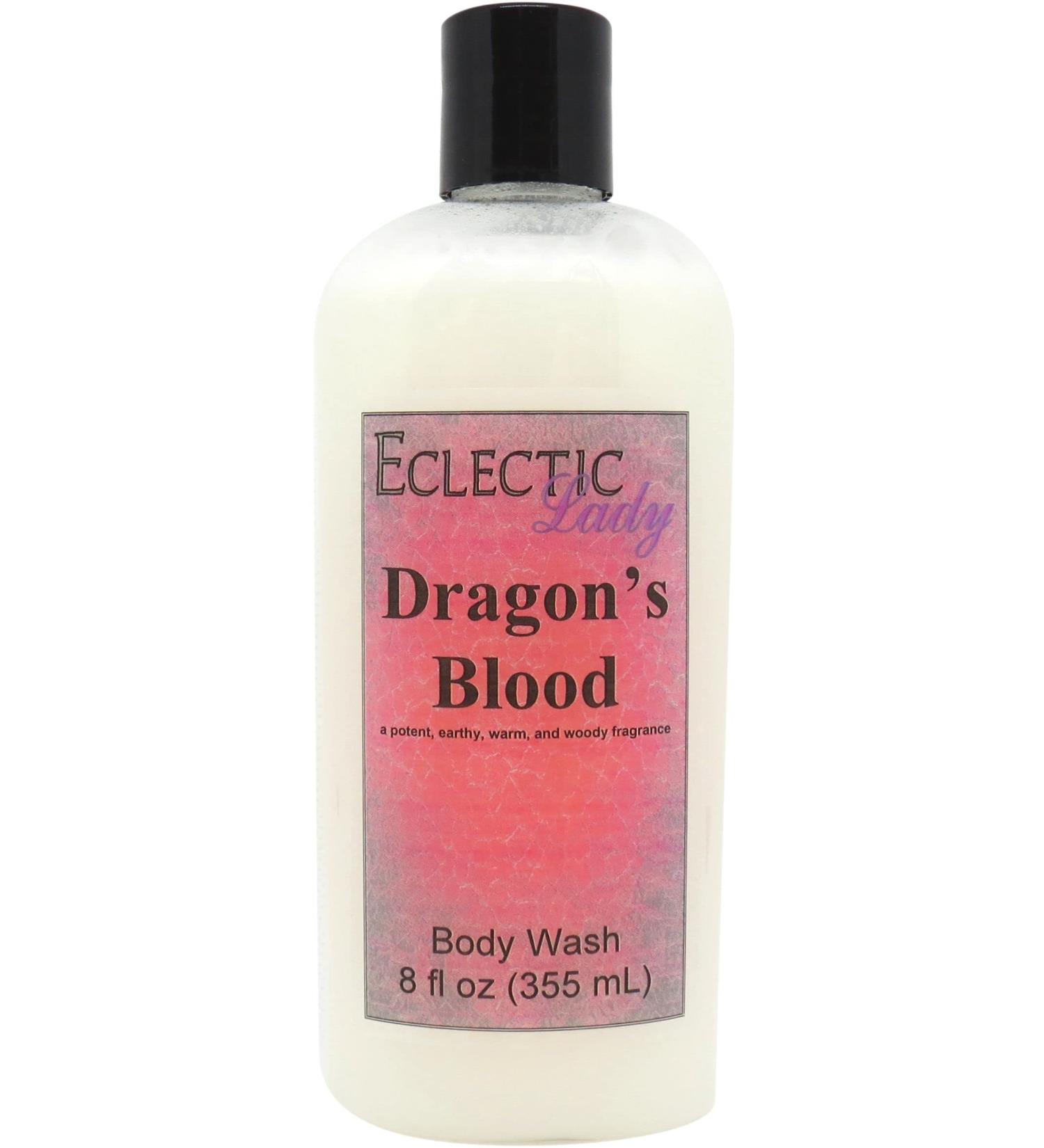 Eclectic Lady Liquid Pearl Body Wash - Dragon's Blood Scent 3-in-1 Use For Bubble Bath Hand Soap & Body Wash Phthalate-Free Dragon's Blood Fragrance Handcrafted in USA (8 oz) 8 Fl Oz (Pack of 1) - Buy Online on GoSupps.com
