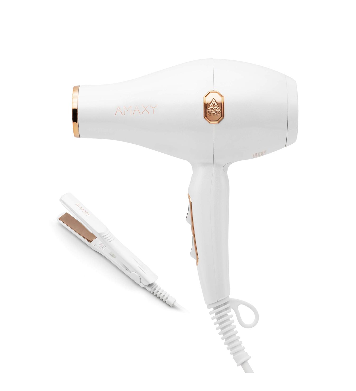 Limited Edition Real Infrared Hair Dryer - Patented Ceramic Technology for Volume & Smooth Finish | Free Mini Flat Iron Included - International Shipping Available - Buy Online on GoSupps.com