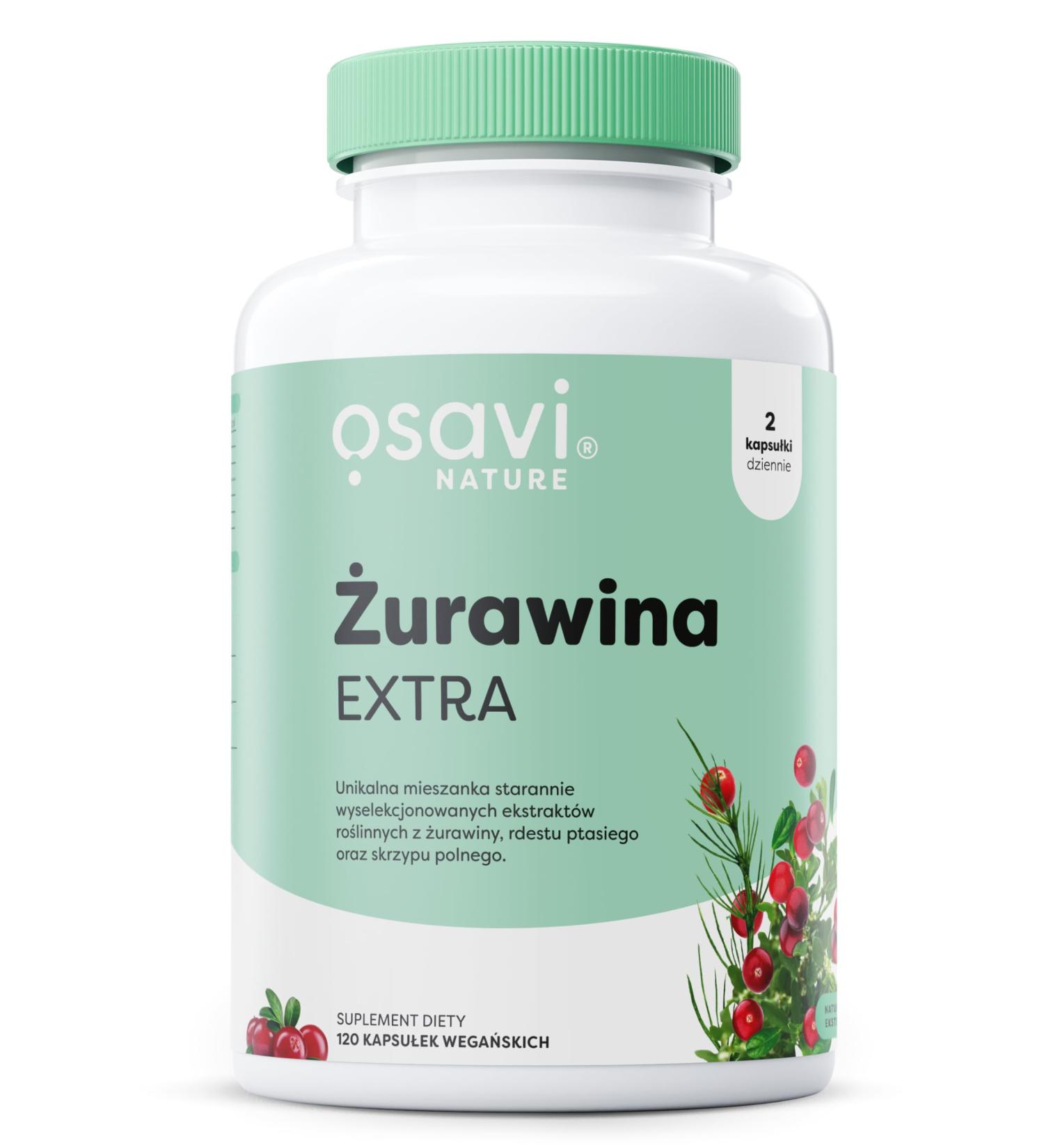 Olivit Sp z oo Osavi Cranberry EXTRA 120 vegan capsules - Buy Online on GoSupps.com