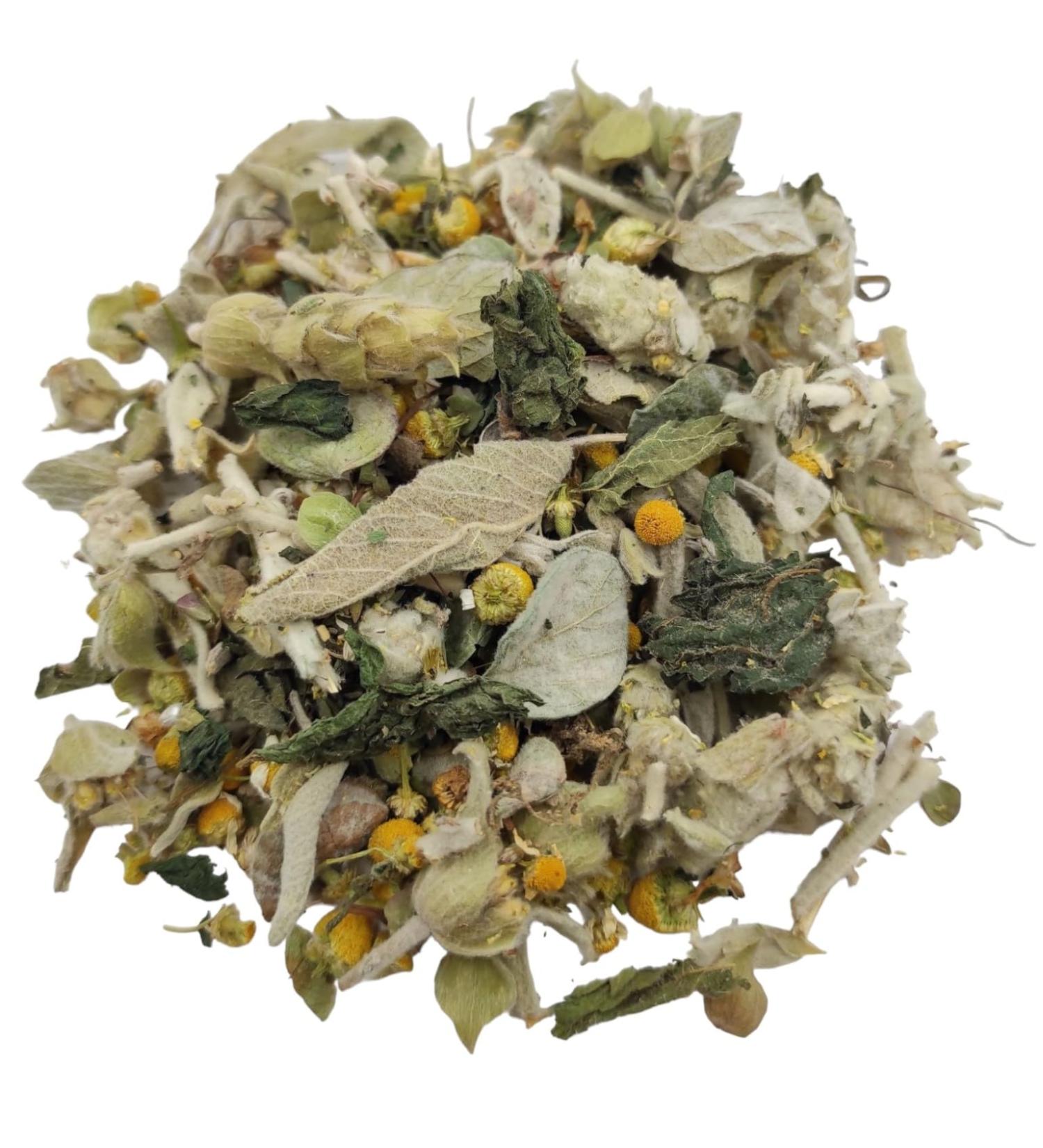 Real Crete Greek Mix Mountain Tea - Herbal Mix Teas 85g - 1.95Kg Premium Quality (220 grams) - Buy Online on GoSupps.com