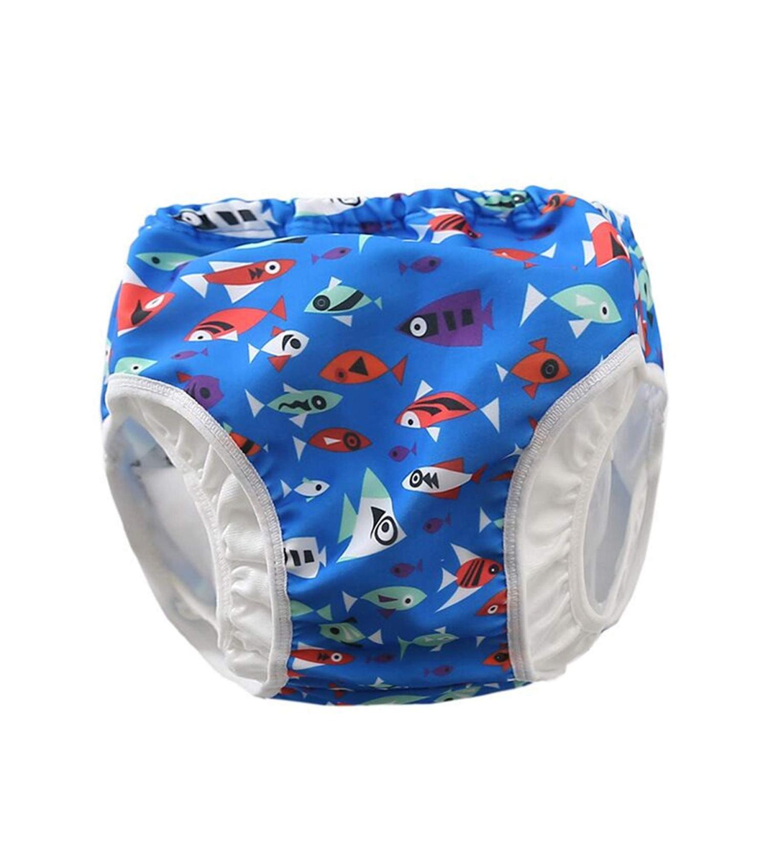 New Adorable Reusable Baby Swimming Diapers for Toddlers 0-4 Years | Red Apple Swim Trousers (S - 15-22LB) - Buy Online on GoSupps.com