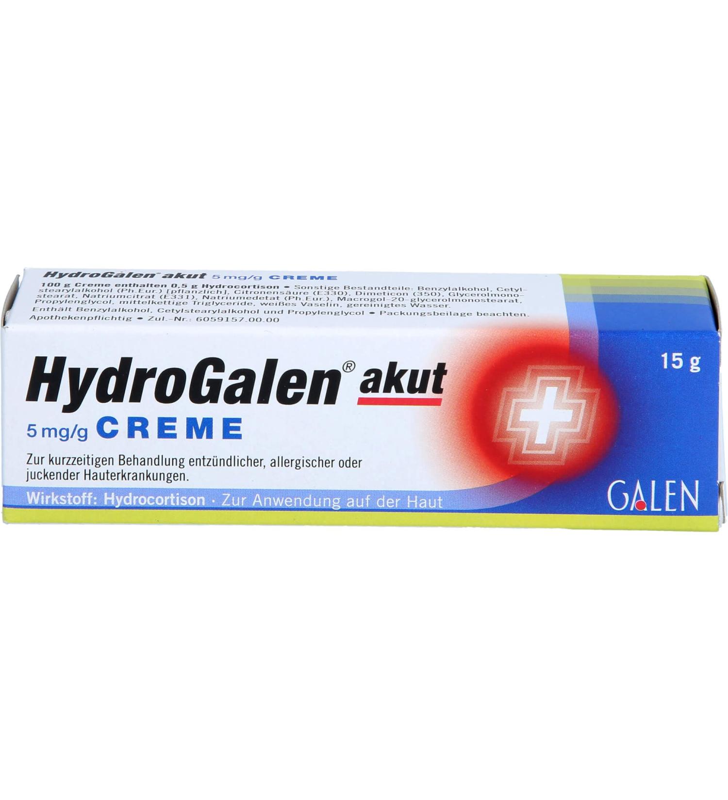 Buy Hydrogal Acute 5 mg/g Cream - 15 g | Fast International Shipping & Pain Relief - Buy Online on GoSupps.com