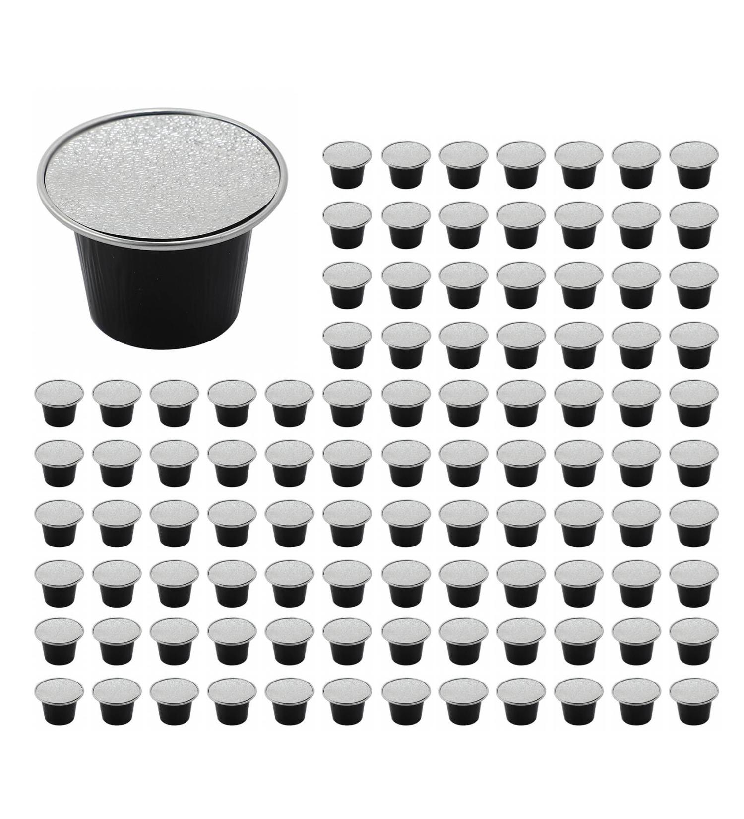 1000Sets Capsules de Caf Rechargeables Tasse Capsules de Caf Jetables Emballage Fournitures de Caf pour Noir - Buy Online on GoSupps.com