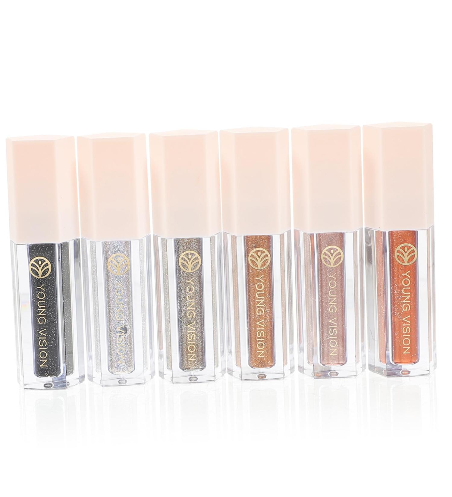 IWOWHERO 6pcs Eye Shadow Set High Pigmented Eye Shadow Glow Accessories Miss Cosmetics Highlighter Colorful 1 count (Pack of 1) As Shown - Buy Online on GoSupps.com