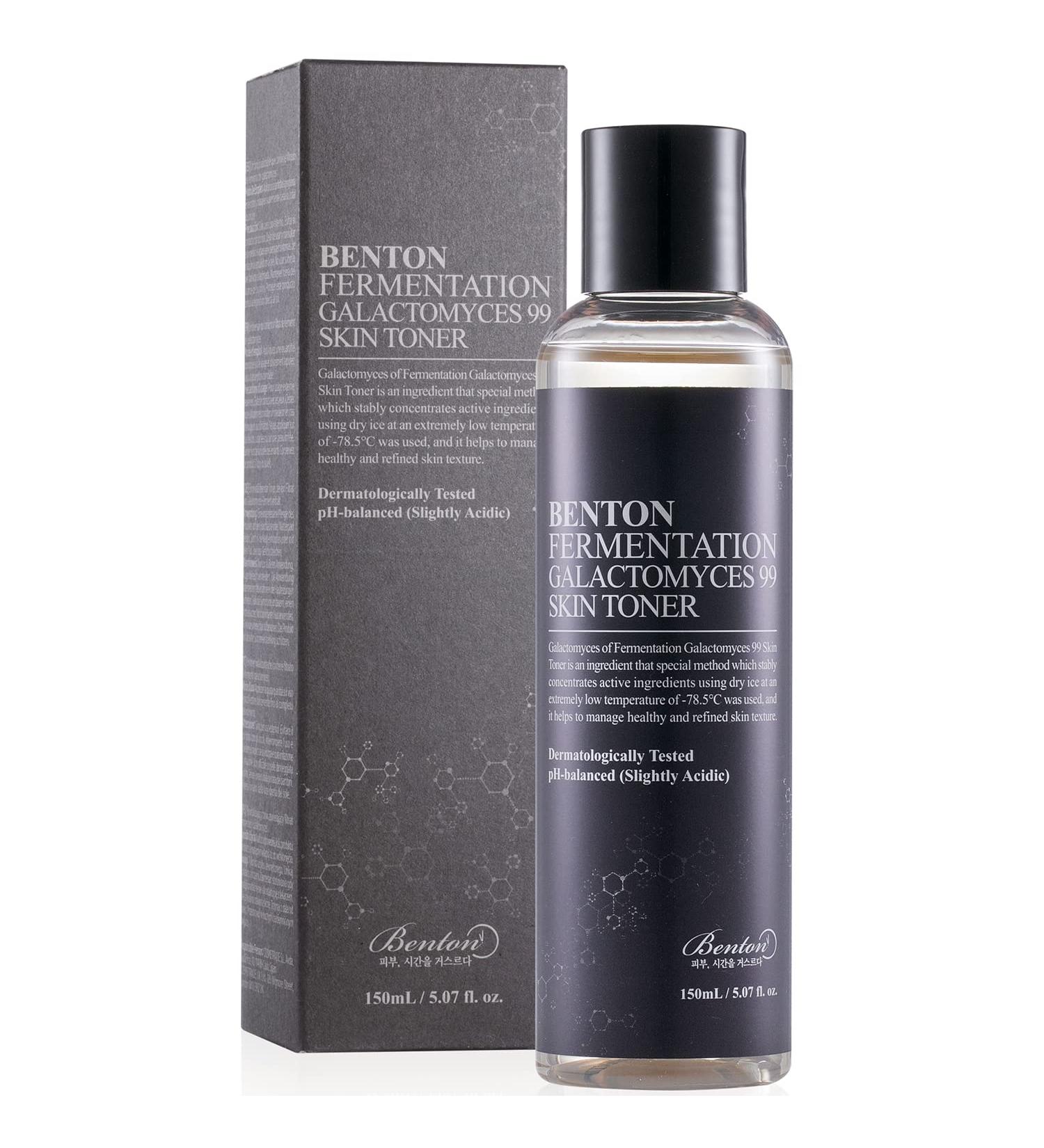 BENTON Fermentation Galactomyces 99 Skin Toner - Pore Minimizing & Anti-Aging Exfoliating Toner 5.07 fl.oz - Buy Online on GoSupps.com