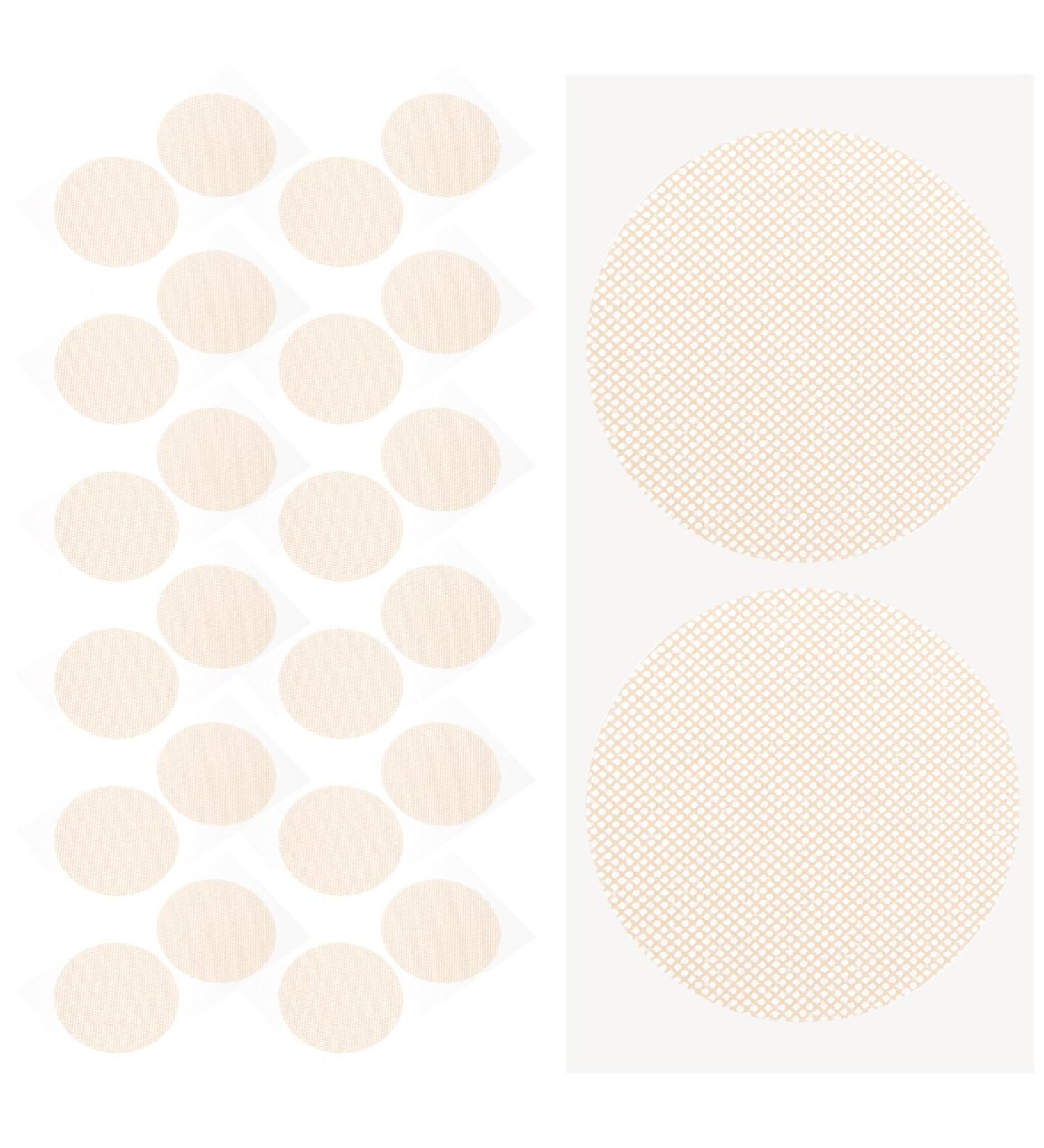 Iwowhero 50 Pair Nipple Tape for Men | Invisible Breathable Covers | Perfect for Runners & Training Accessories - 3.5x3.5cm - Buy Online on GoSupps.com