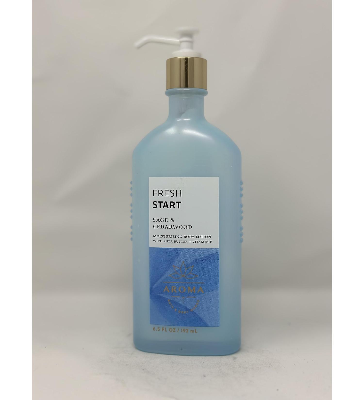 Fresh Start: Sage Cedarwood Moisturizing Body Lotion 6.5 oz / 192 g