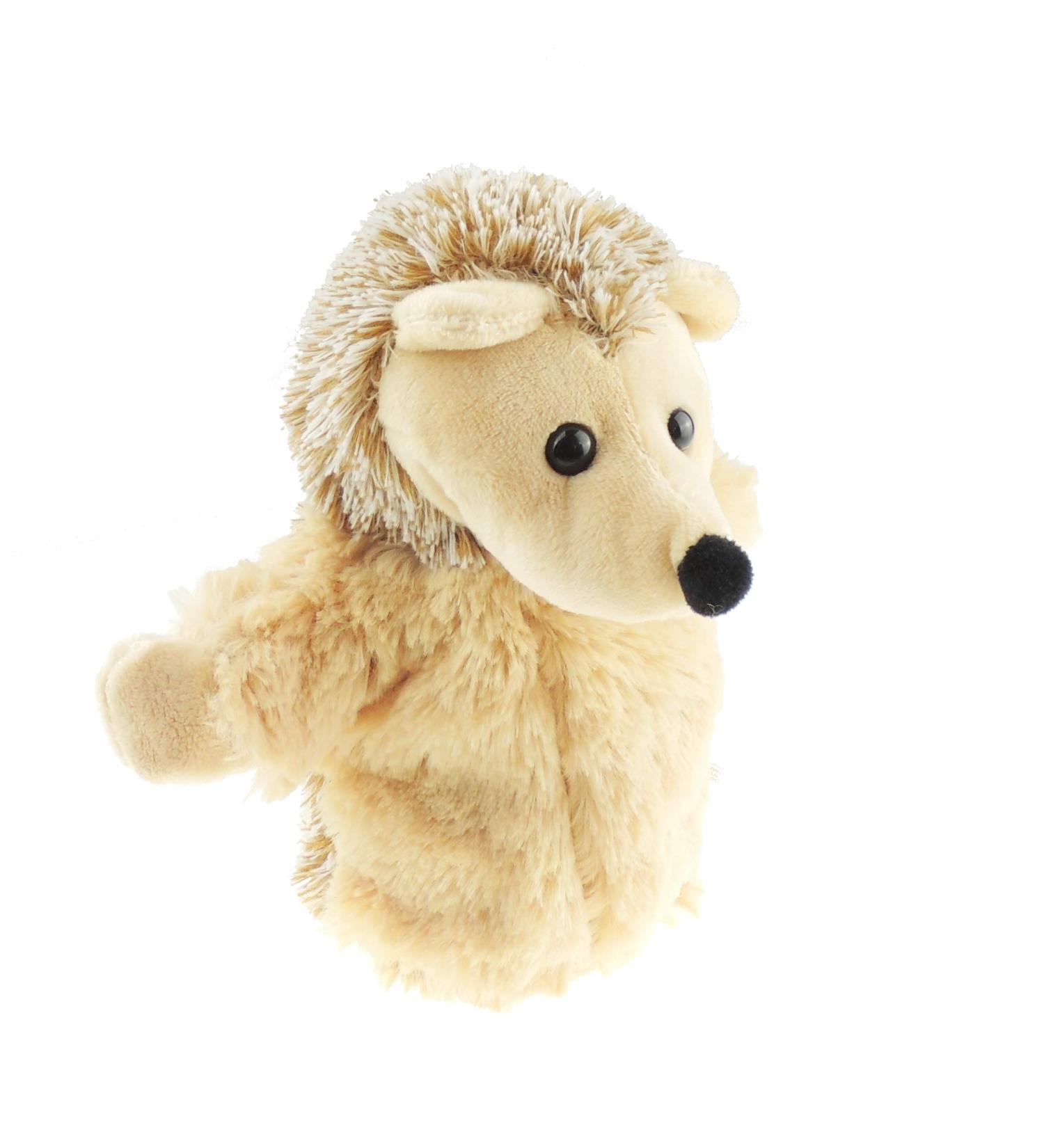 Super Cute Children's Boys Girls Large Animal Soft Fluffy Plush Hand Puppet (Hedgehog)