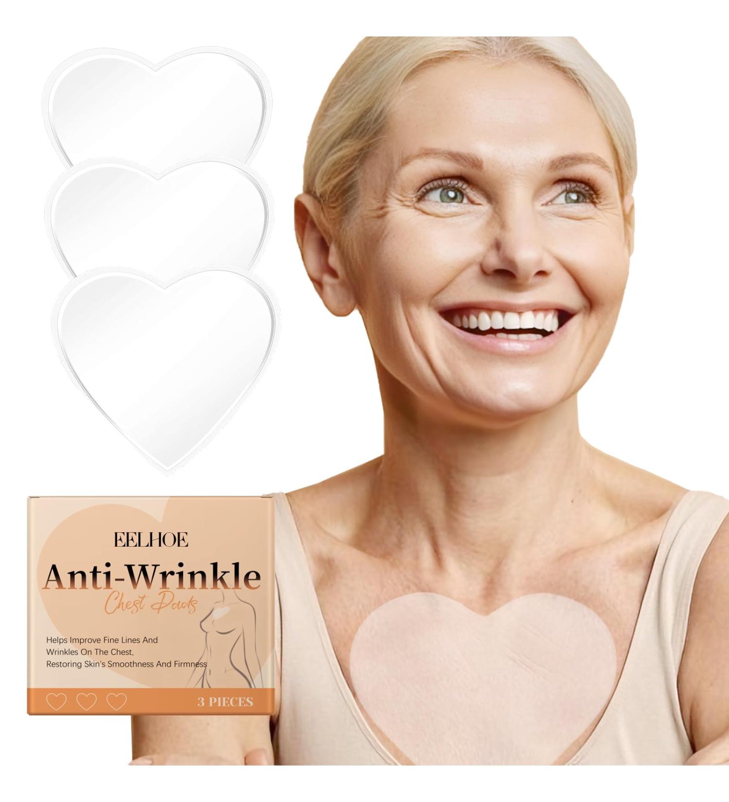Nascence Chest Wrinkle Patches,3 Pack Silicone Anti Wrinkle Patches Breast Enhancement Pads for Skin Firming,Invisible Chest Wrinkles Pads An-ti Aging Patches For Wrin-kles Smoothing & Hydration - Buy Online on GoSupps.com
