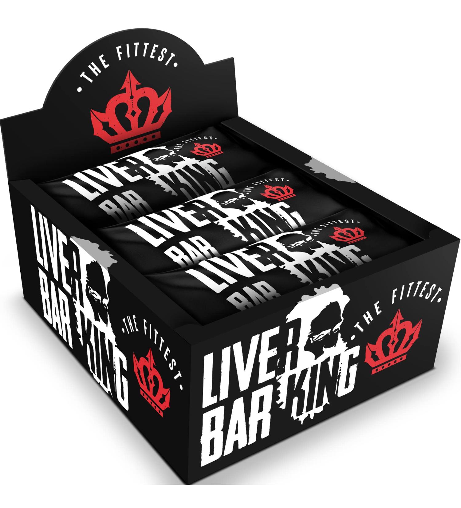 Liver King Bar - Keto Dessert with 12g Protein, Collagen, Creatine, Electrolytes & Himalayan Salt | THE FITTEST Original - Buy Online on GoSupps.com