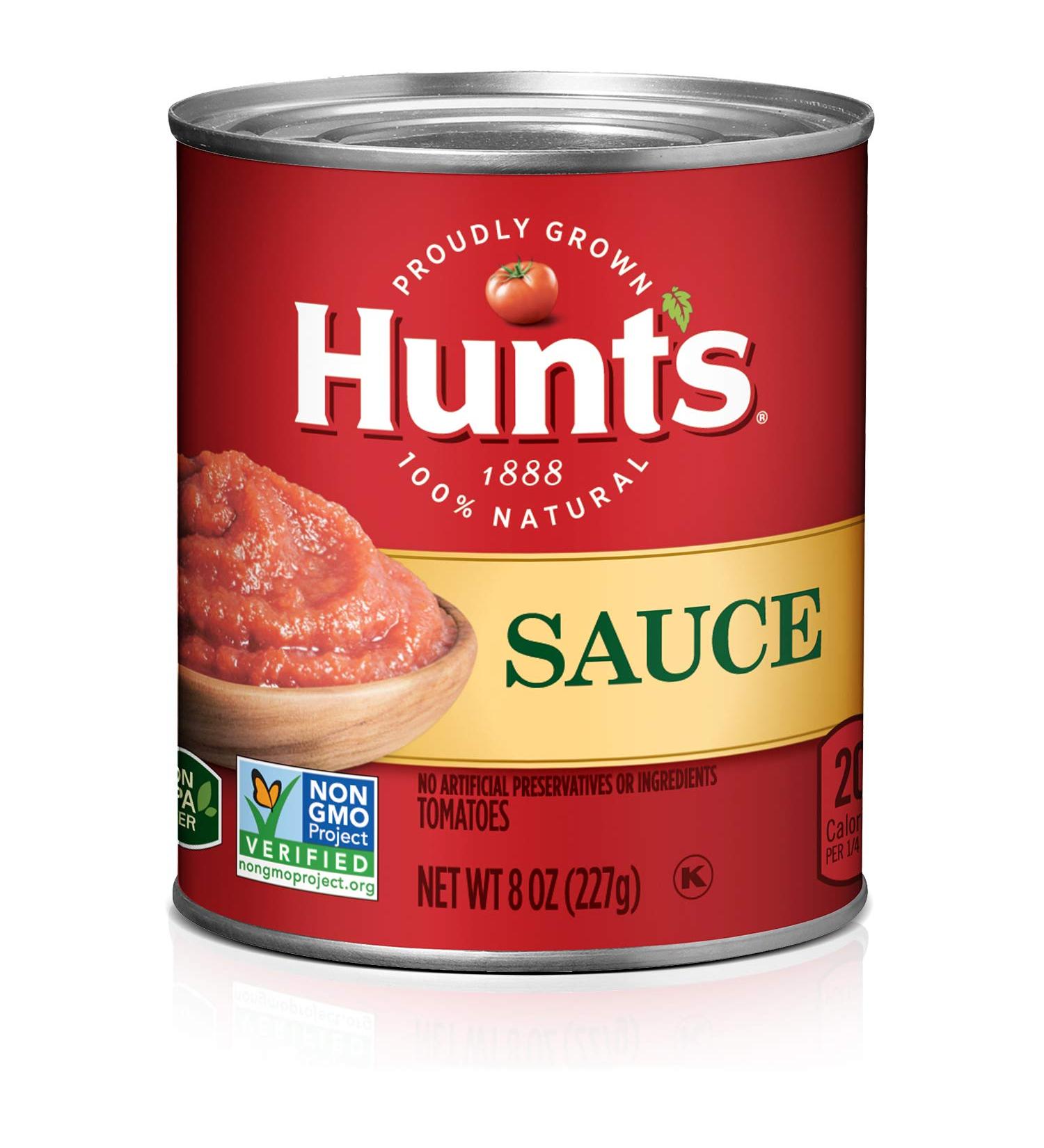Hunt's Tomato Sauce 8 Oz - 6 Pack | 100% Natural Ingredients - Buy Online on GoSupps.com