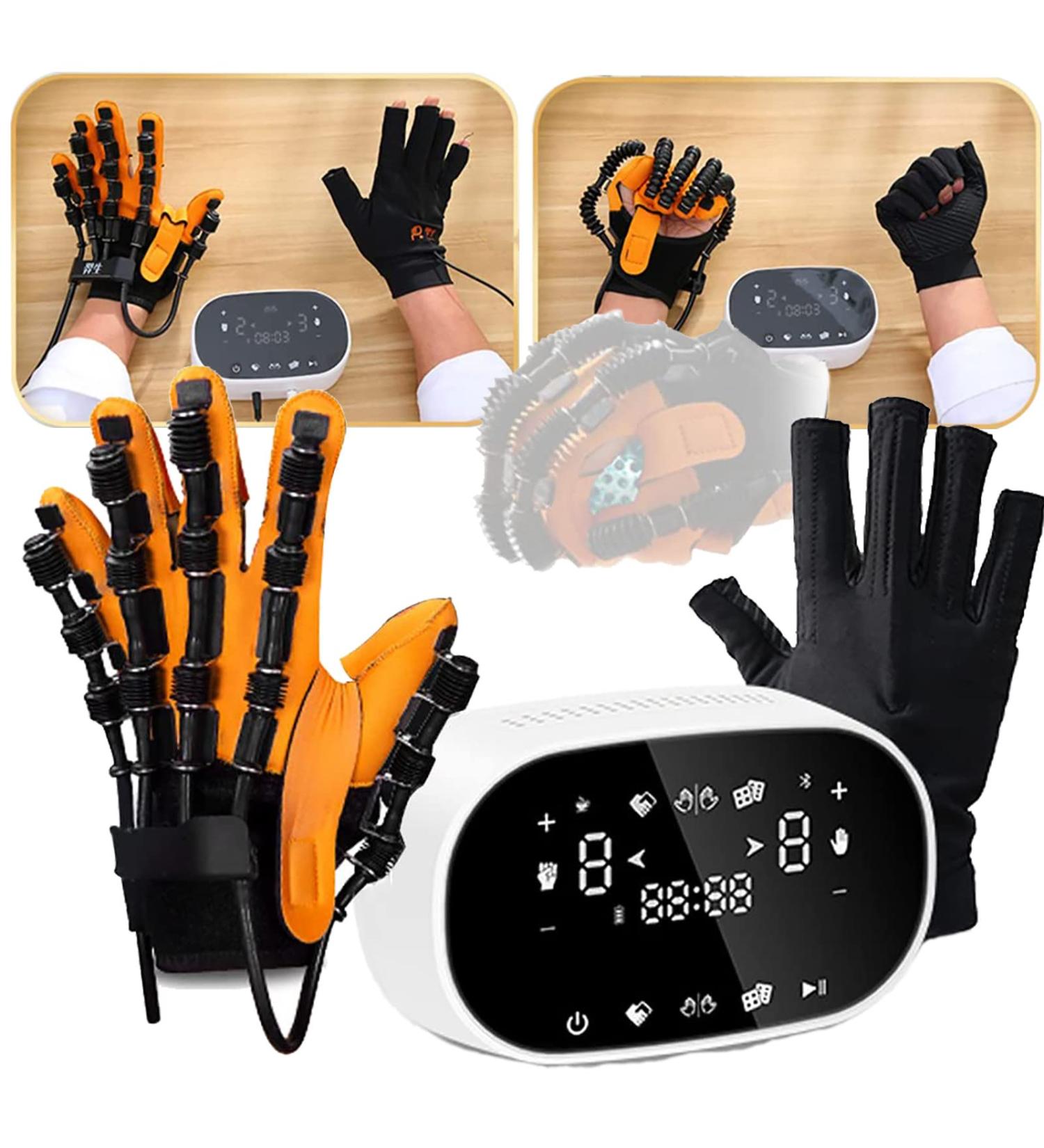Hand Rehabilitation Robot Gloves Rehabilitation Robotics - Rehab Device with Mirror Mode and Single Finger Training for Functional Improvement of The Hands Left-L - Buy Online on GoSupps.com