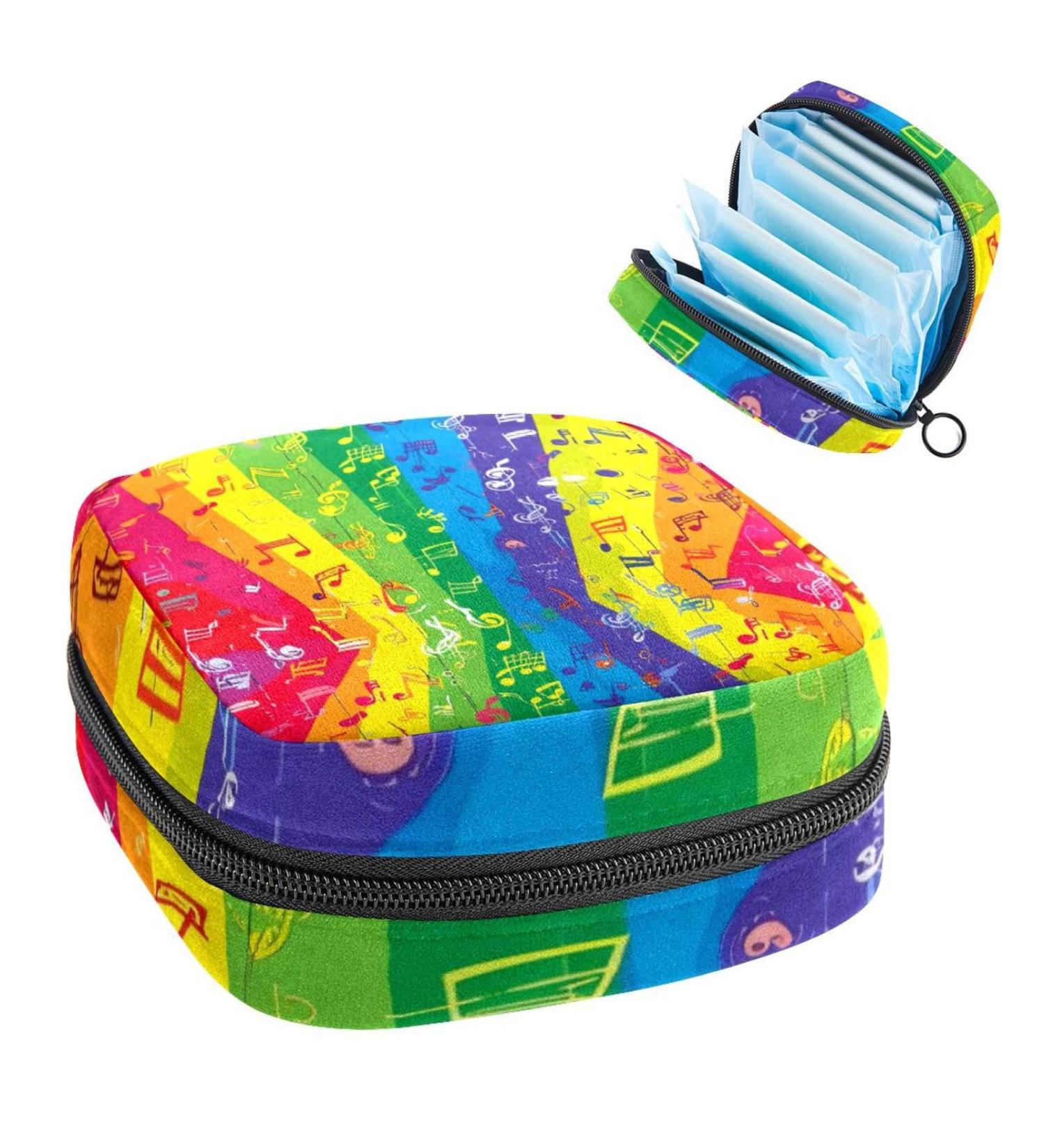 MuooouM Storage Bag for Women's Bandages - Dragonfly Rose Design | Portable Period Pocket for Menstrual Cups & Breastfeeding | Ideal for Teens & Girls - Color 3 - Buy Online on GoSupps.com