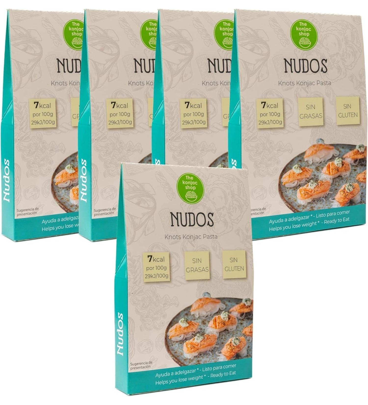 The Konjac Shop Konjac Buttons 200g Gluten Free Low in calories and carbohydrates Pack of 5 - Buy Online on GoSupps.com