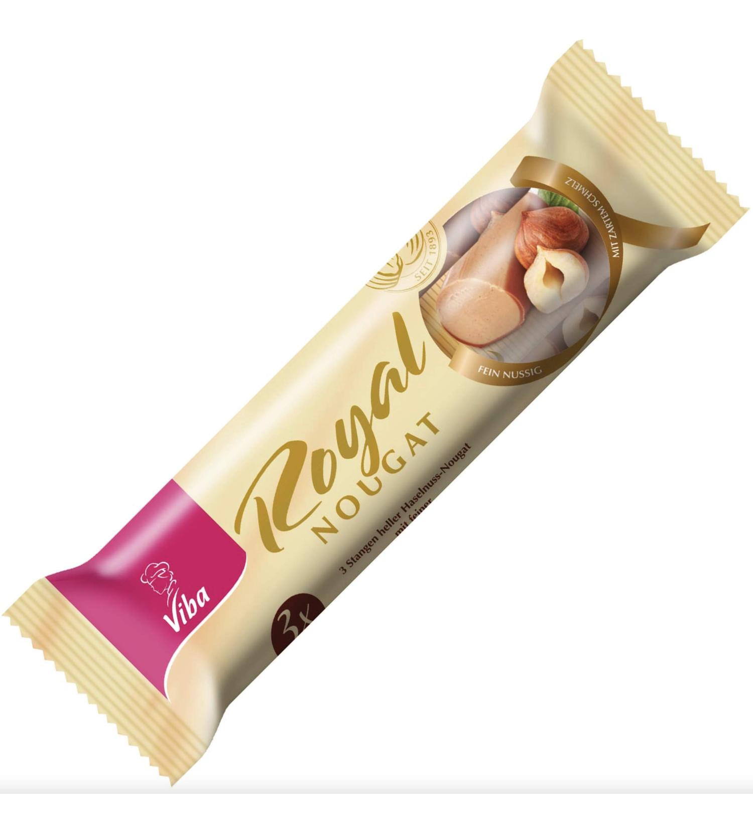 Viba Royal Nougat Jumbo 3 Pack 135g