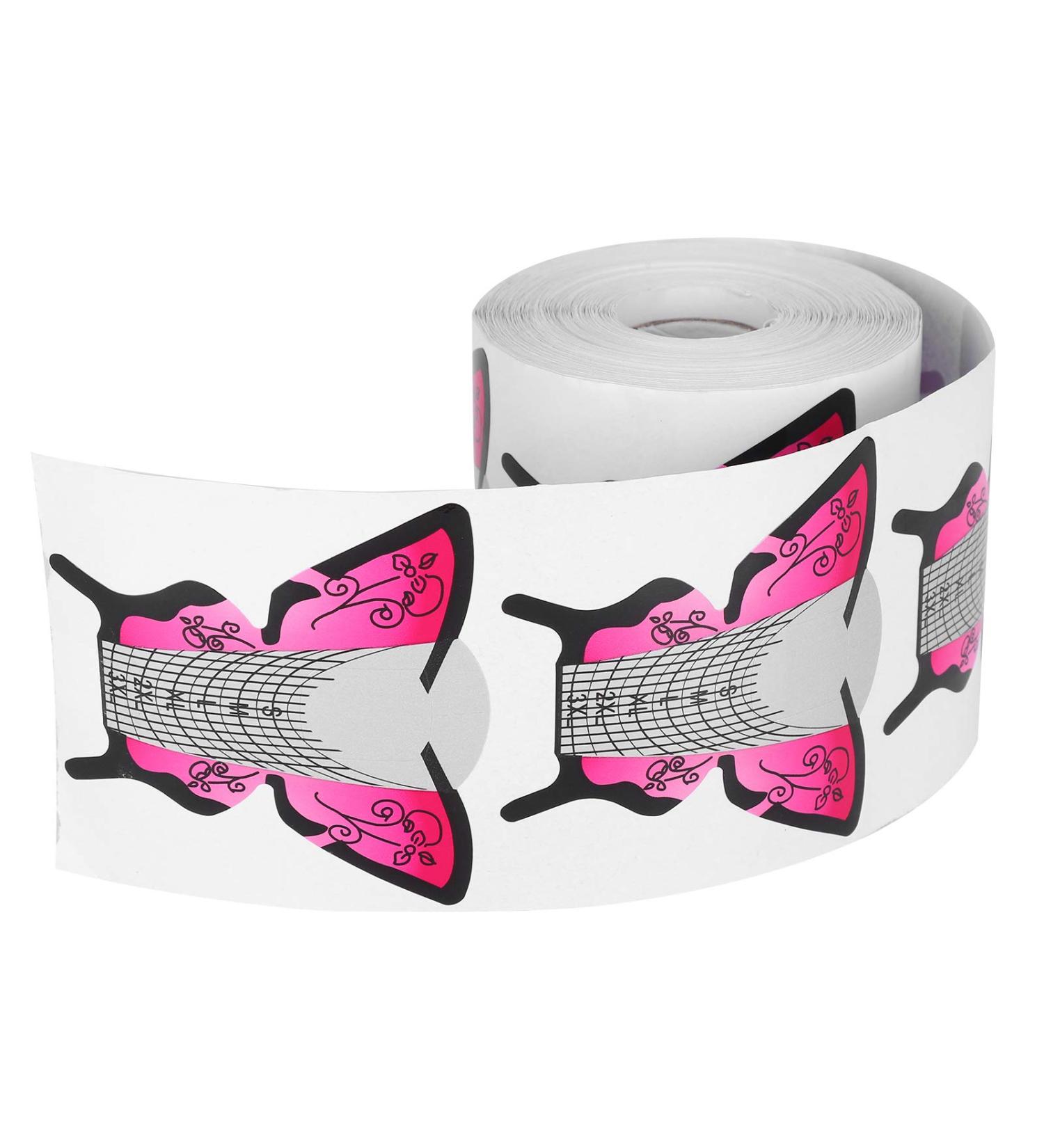 YECK Acrylic Nali Forms Easy To Use and Control Flexible Nail Form for Salon Nail Former Stickers for Nail Art DIY - Buy Online on GoSupps.com