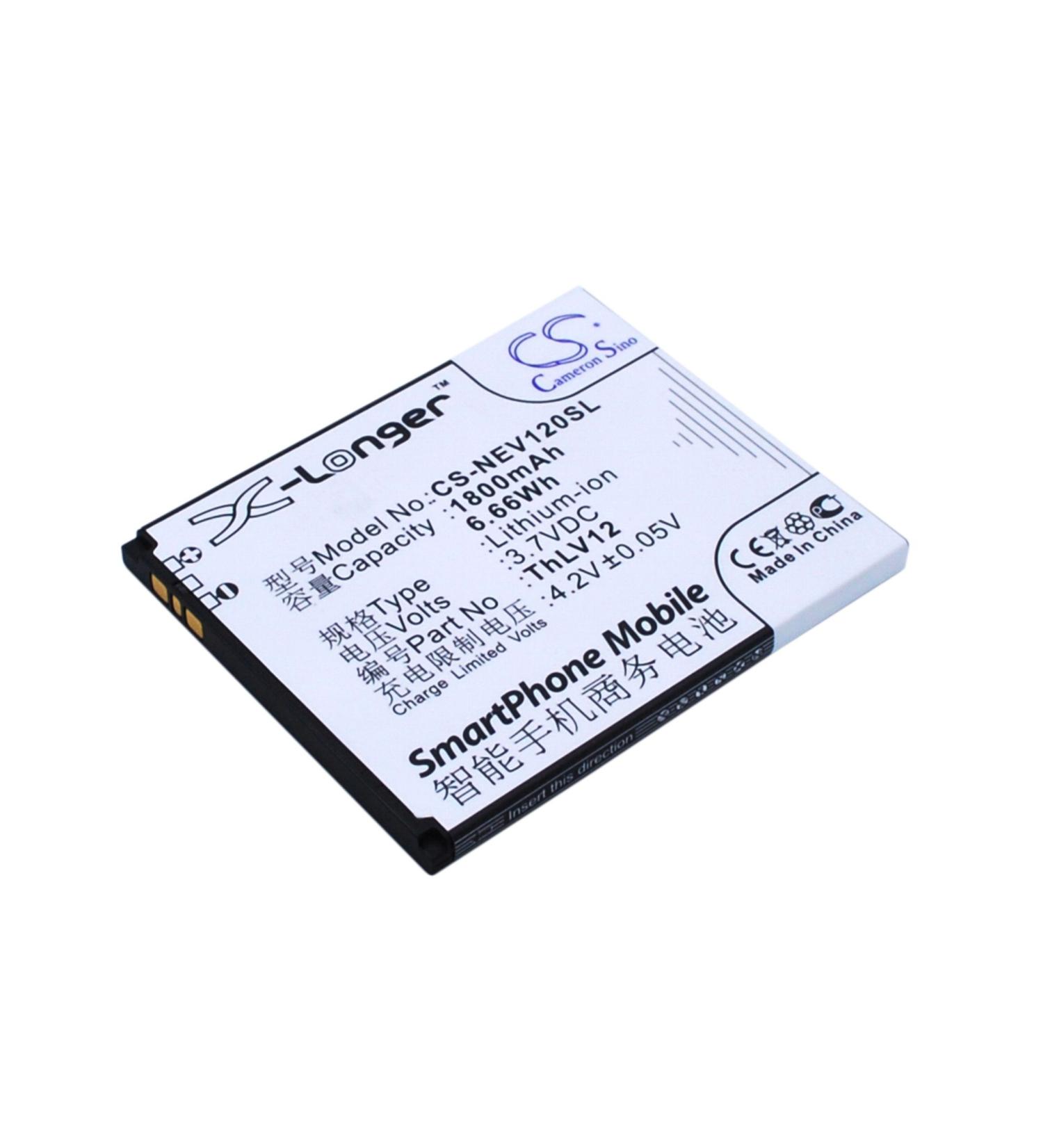 Replacement Battery for V12 MC-V12 - 1800mAh/3.7V - ThLV12 Compatible Replacement Battery for International Shipping - Buy Online on GoSupps.com