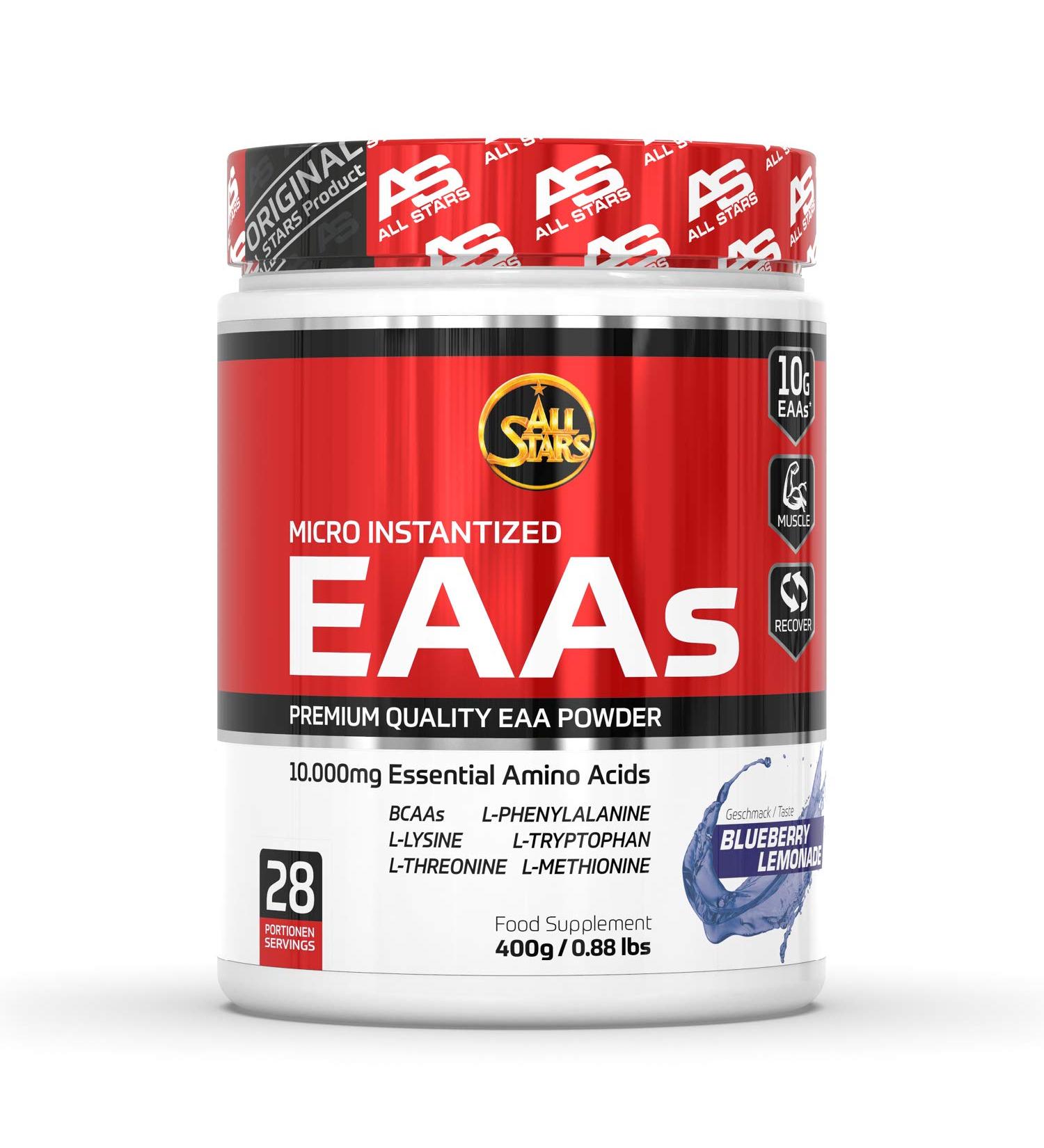 All Stars EAA Powder - Blueberry Lemonade (400g) | Best International Shipping - Buy Online on GoSupps.com