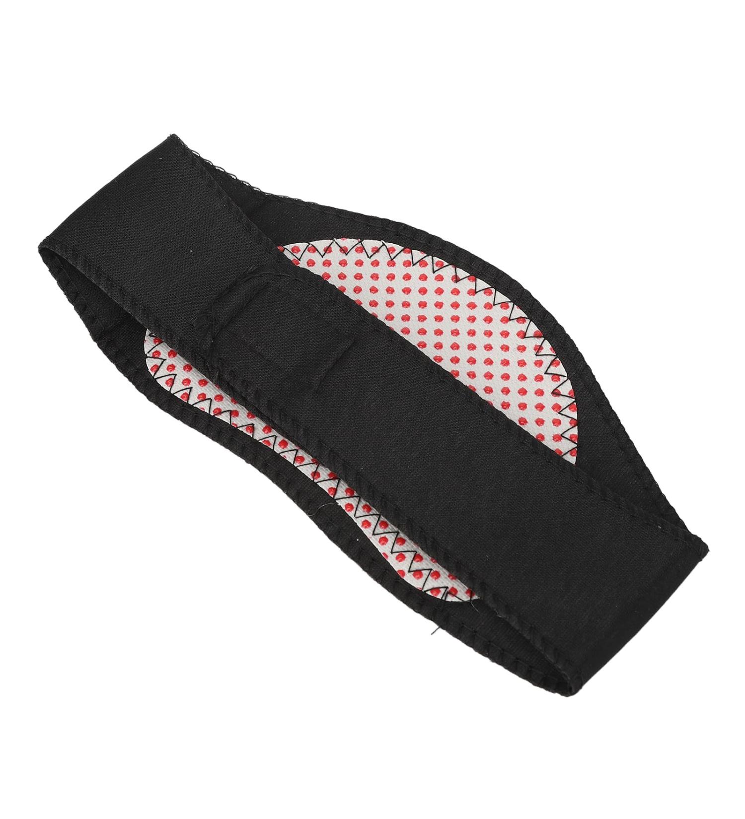 2-Piece Magnetic Heated Neck Pillows - Self-Heating Neck Wraps for Pain Relief - Comfortable Support & Protection - Black - Buy Online on GoSupps.com