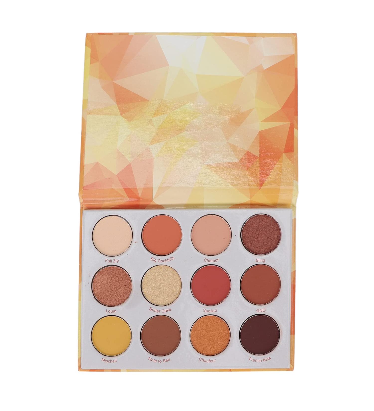 Makeup Palette Eyeshadow Blendable 12g Warm Tone For Party For Office For Wedding - Buy Online on GoSupps.com