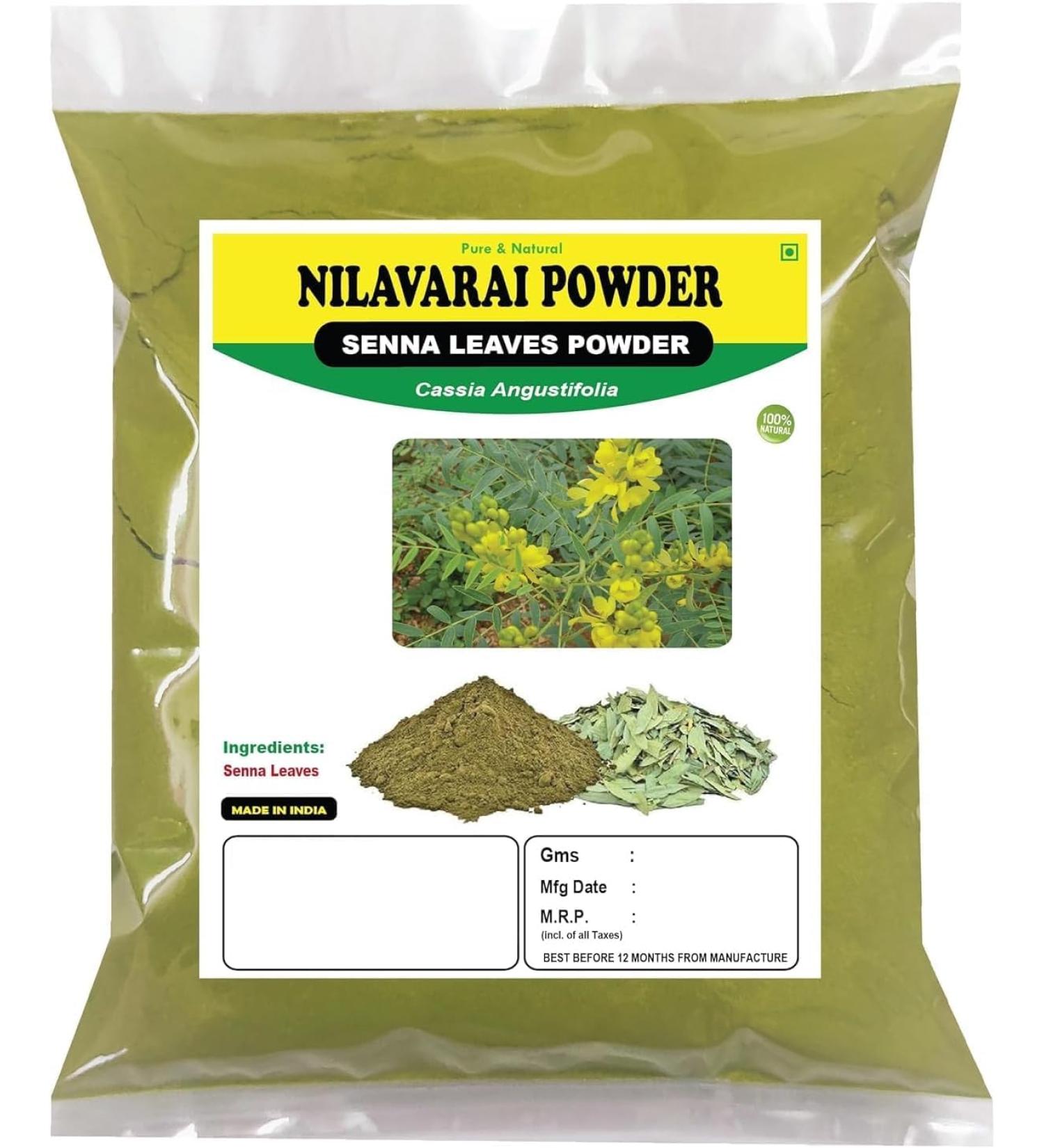 Powder of Scent | Nilavarai | Cassia Angustifolia | Sonamukhi 100 g